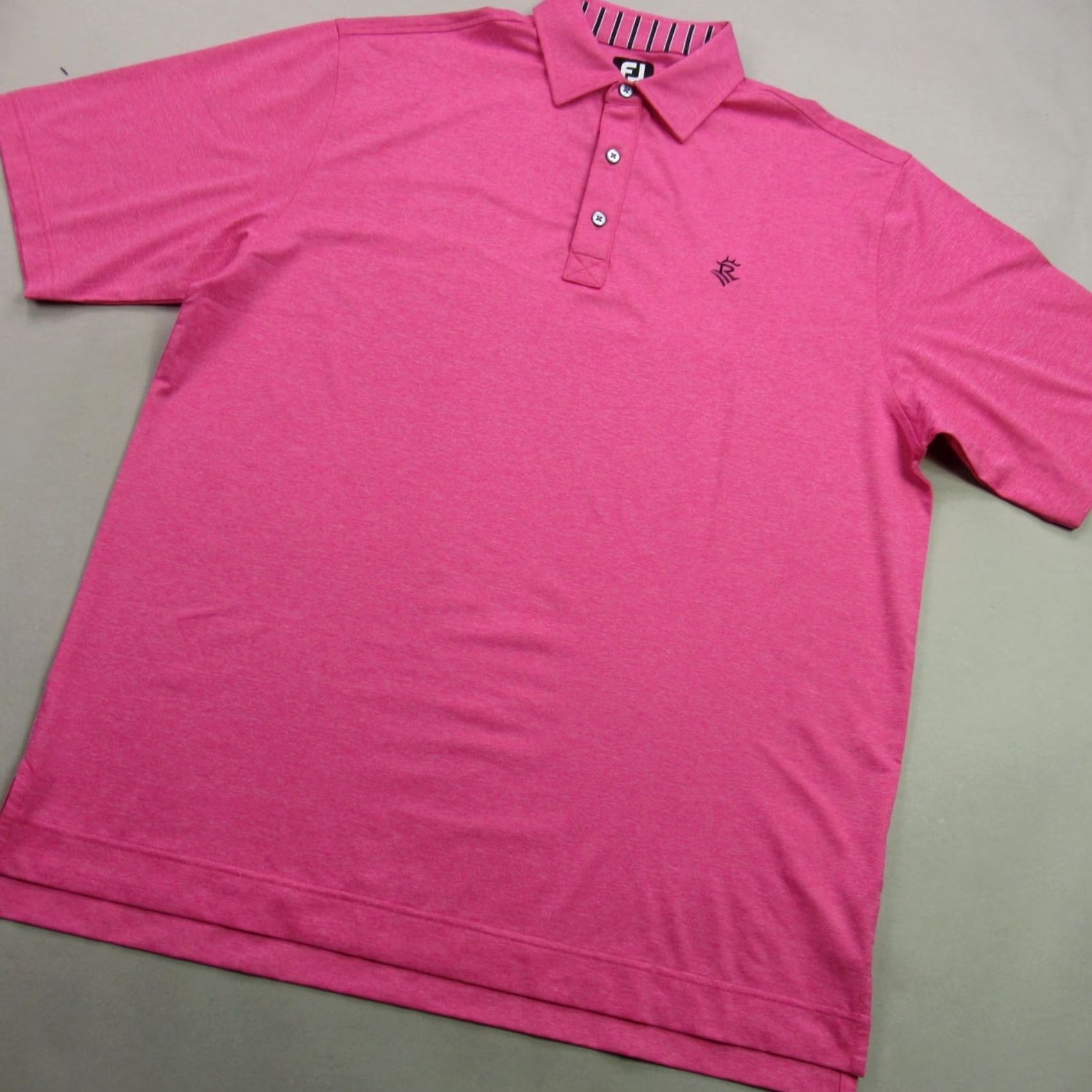 Footjoy Footjoy Golf Polo Shirt Mens Large Short Sleeve Lightweight Outdoors Pink Size US XXL / EU 58 / 5 - 2 Thumbnail