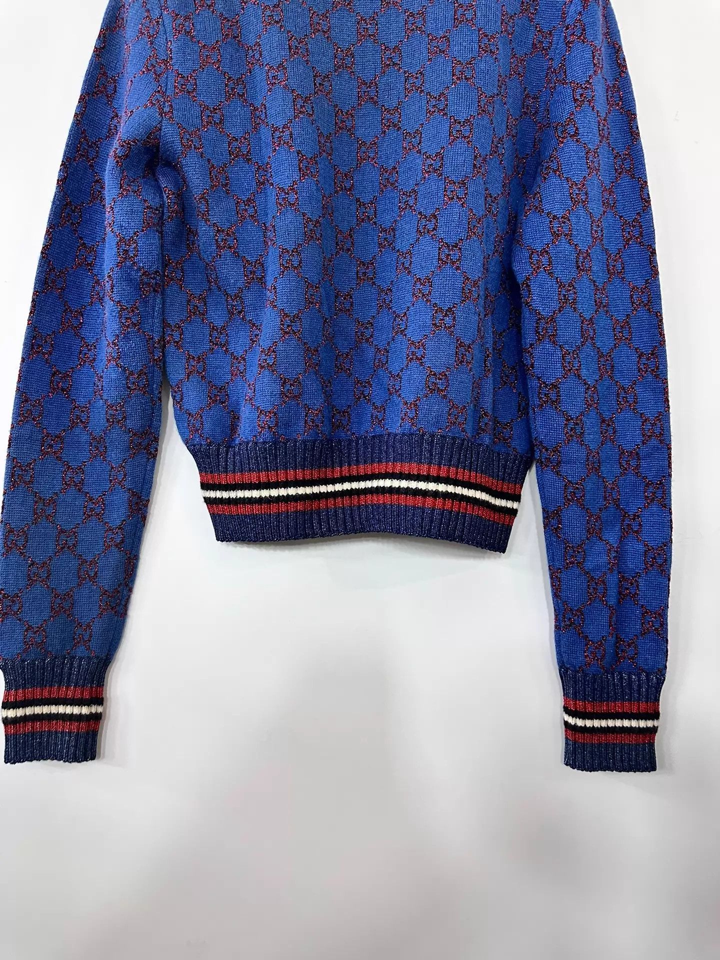 Gucci Gucci GG All Over Print Sweater S Size S / US 4 / IT 40 - 6 Thumbnail
