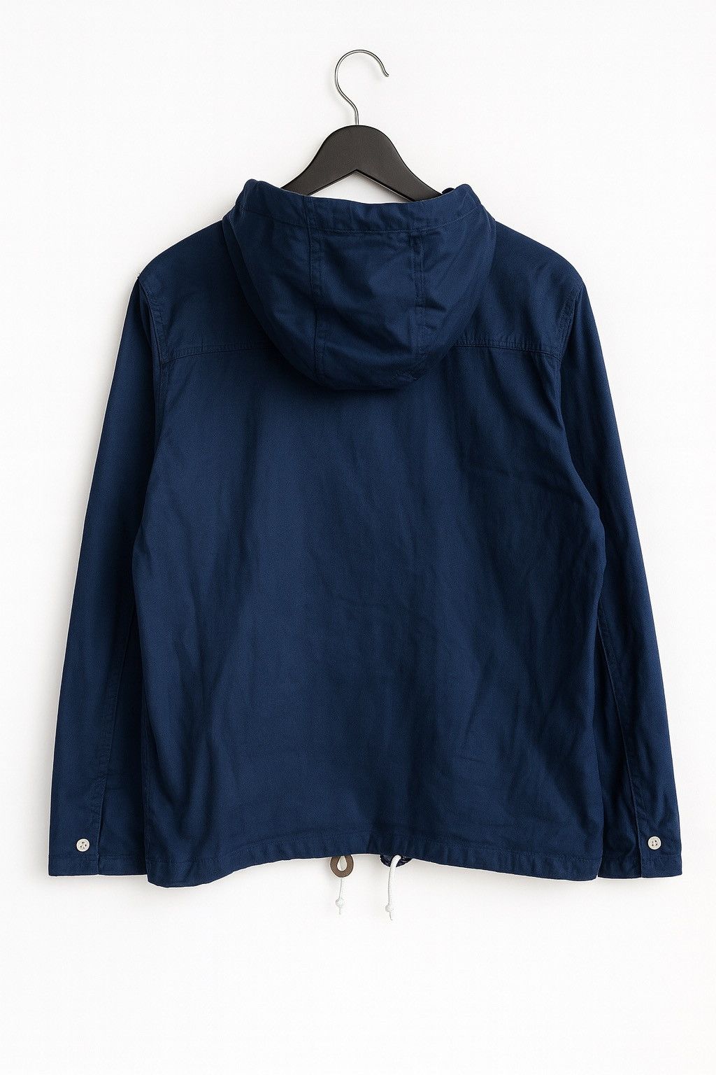 Beams Japan BEAMS Navy Hooded Jacket – Japanese Streetwear Classic Size US L / EU 52-54 / 3 - 2 Thumbnail