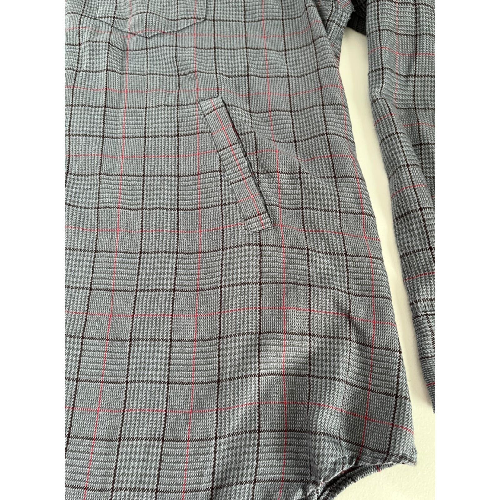 Vintage VINTAGE RSVLTS The Draper Long Sleeve Plaid Flannel Shirt Pockets Sz 2XL Size US XXL / EU 58 / 5 - 7 Thumbnail