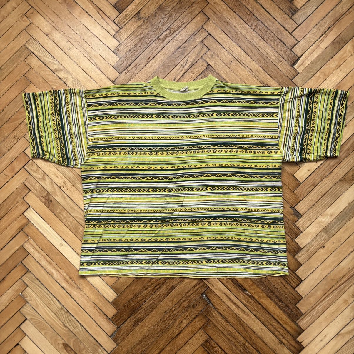 Vintage Vintage 80’s Hippie Boxy T-Shirt Size US M / EU 48-50 / 2 - 1 Thumbnail