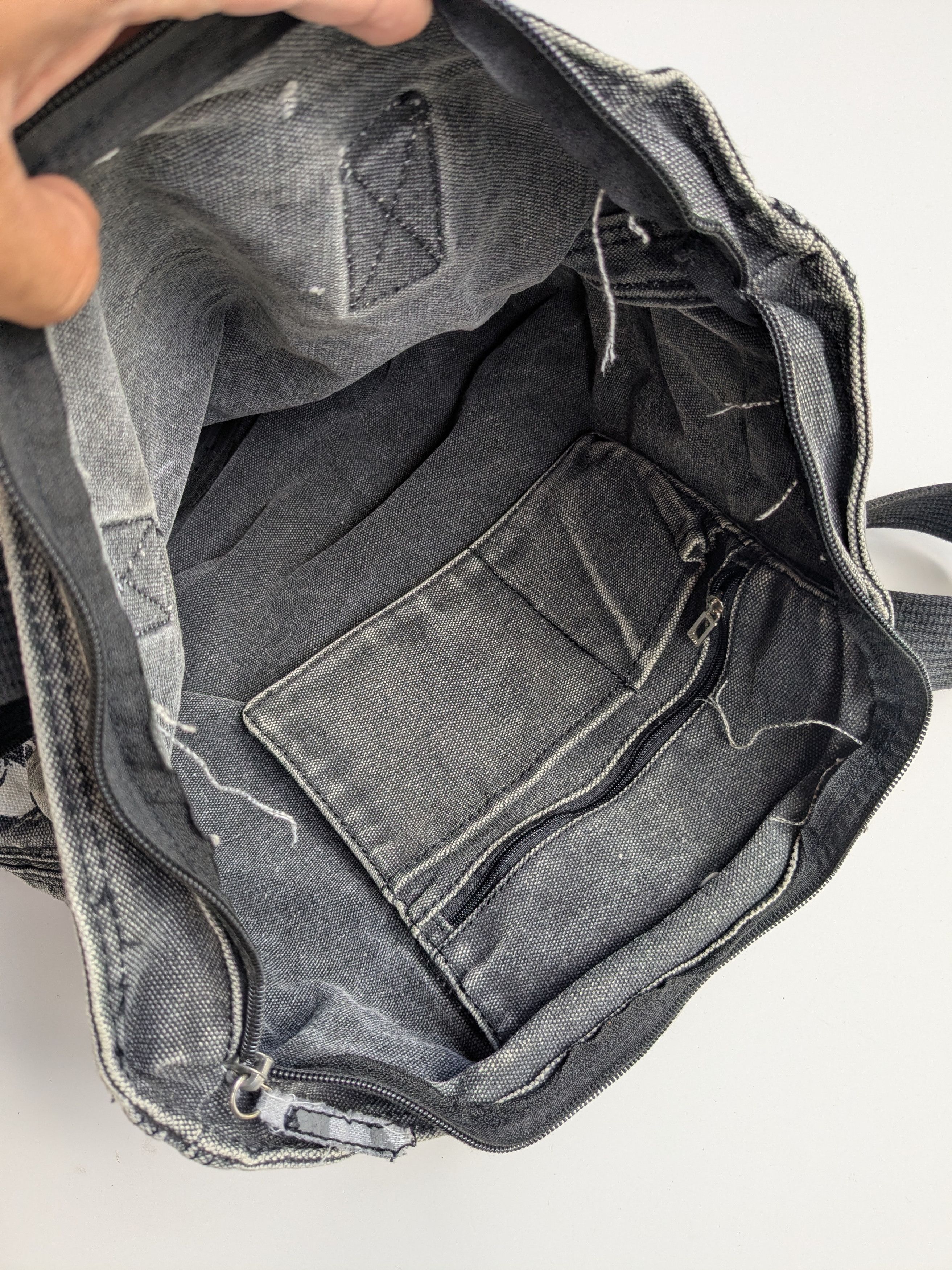 Guess Vintage GUESS x Claudia Schiffer denim tote bag Size ONE SIZE - 8 Thumbnail