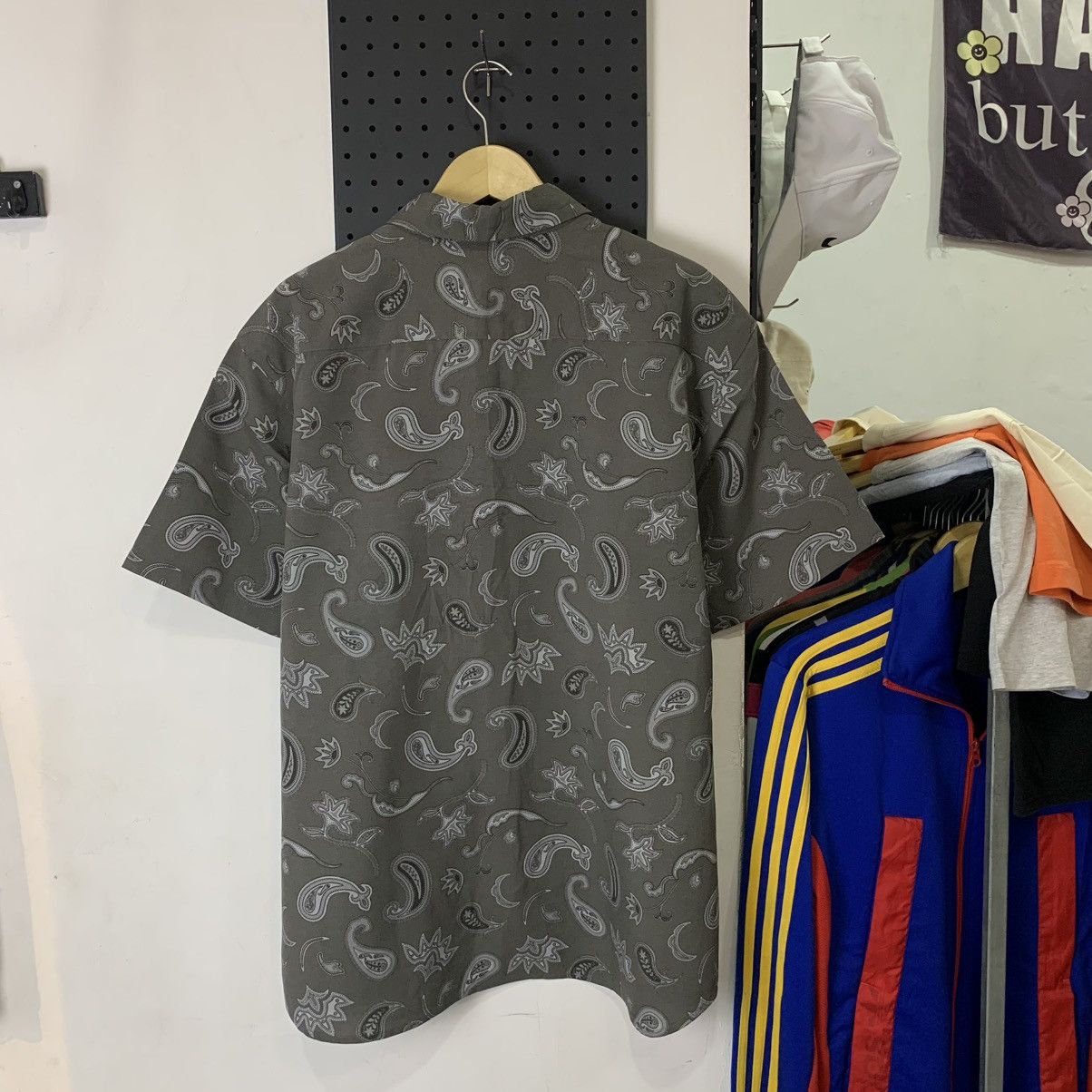 Japanese Brand SenseOfPlace japan paisley short button shirt Size US L / EU 52-54 / 3 - 2 Thumbnail