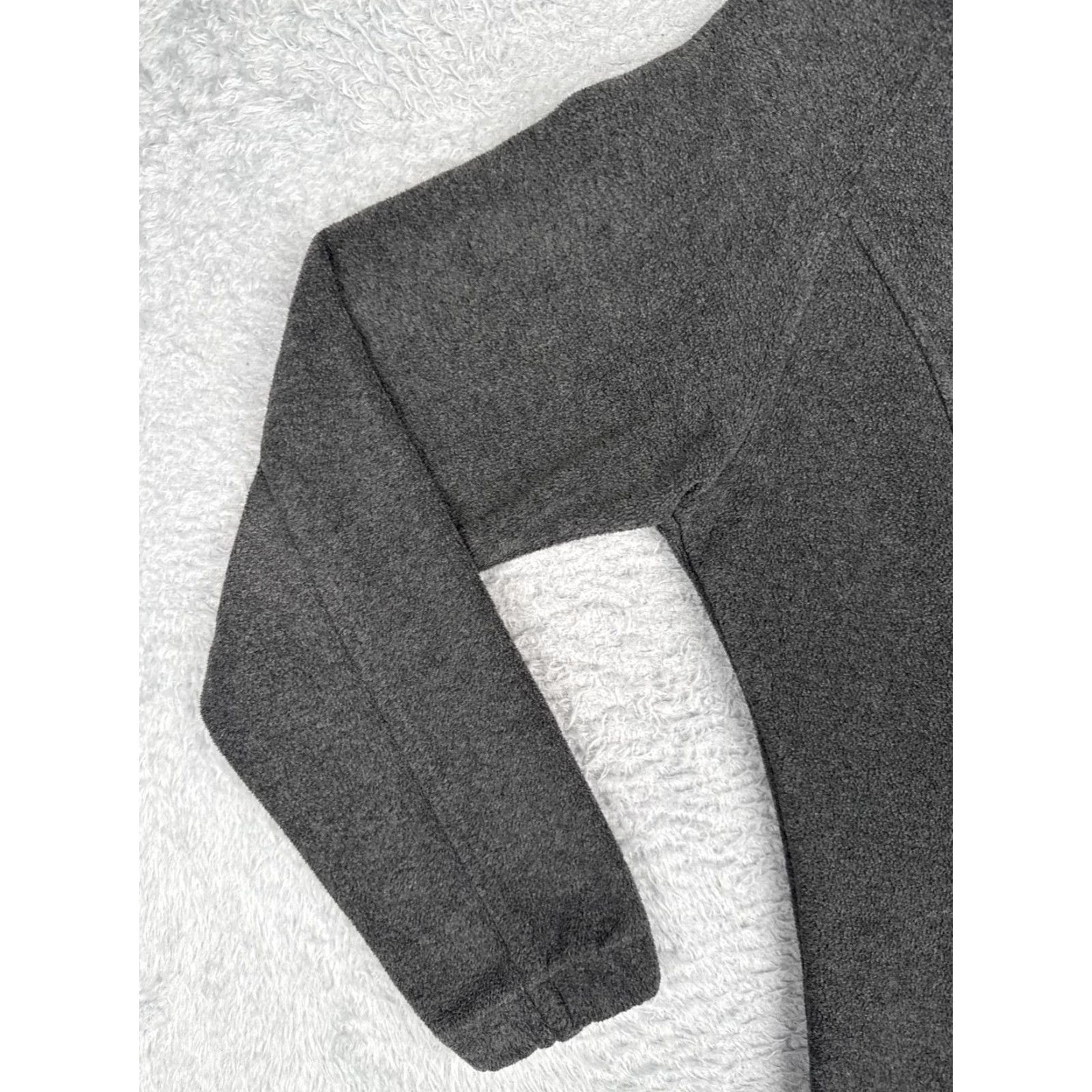 Columbia Jacket Womens Small Gray Fleece Full Zip Mock Neck Outdoors Hiking