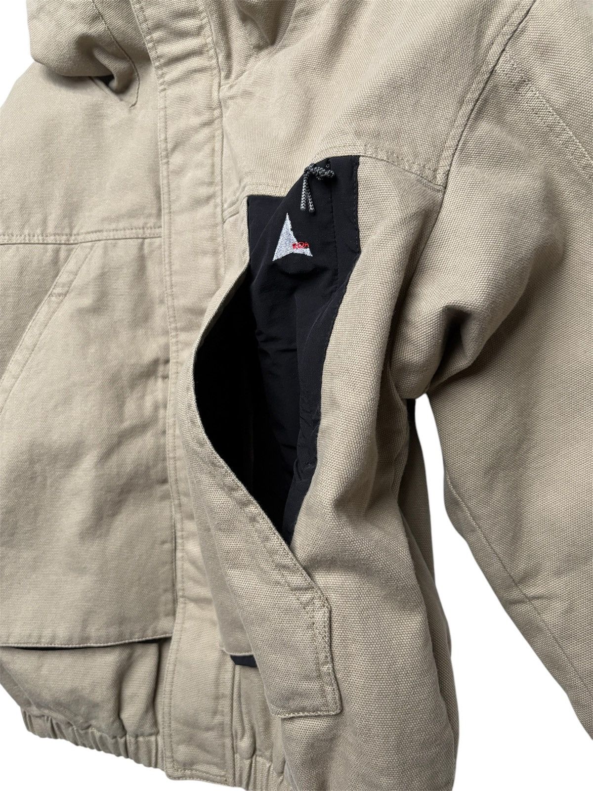 ROA ROA Taupe Canvas Cotton Workwear Jacket Size US S / EU 44-46 / 1 - 5 Thumbnail