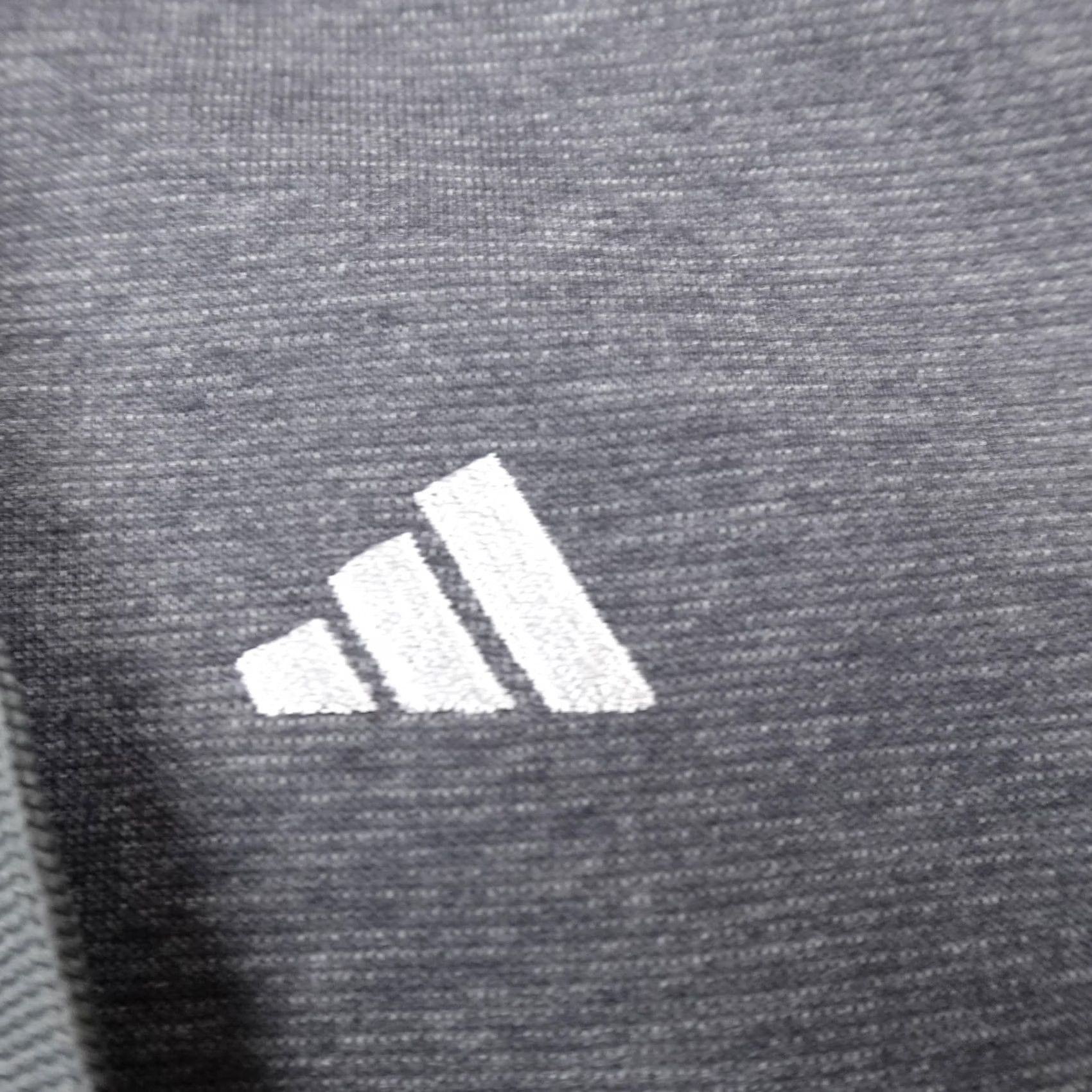 Adidas Nike Shirt Hoodie Mens M Gray Fleece Pullover Sweatshirt Athletic Gym Size US M / EU 48-50 / 2 - 3 Thumbnail