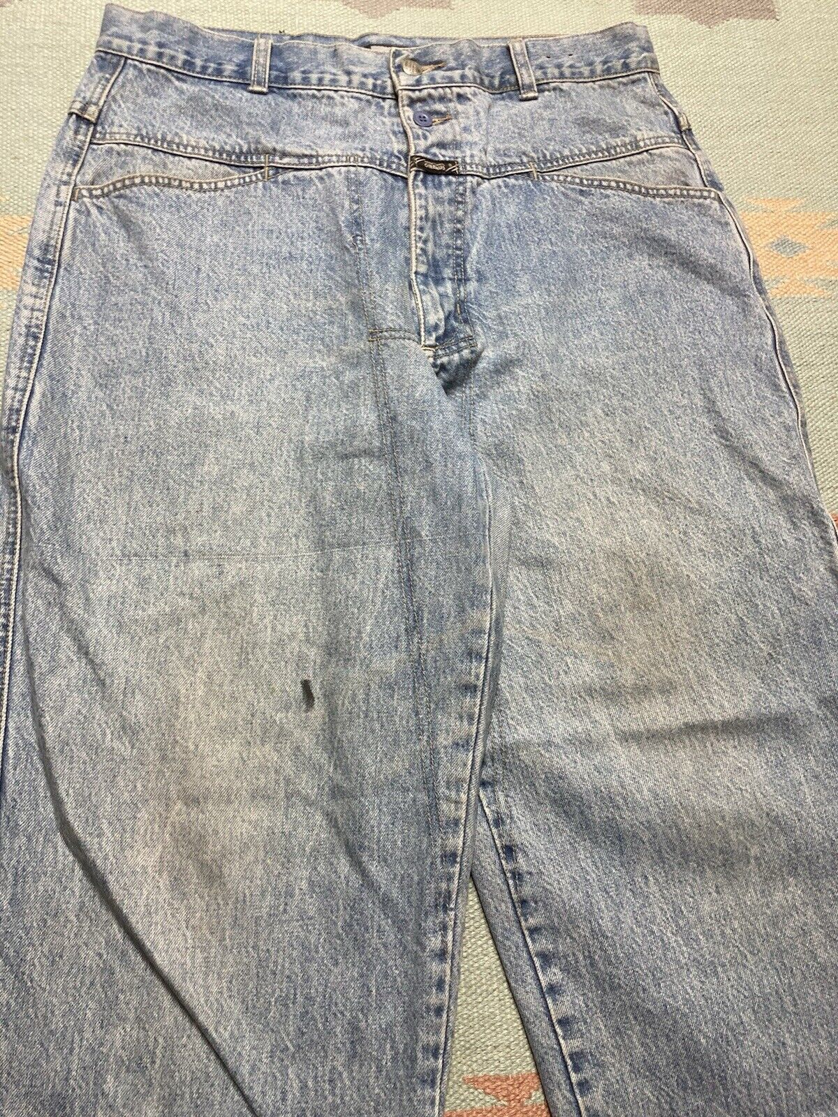 Marithe + Francois Girbaud × Vintage y2k baggy jeans Marithe francois girbaud wide skater 34x29 Size US 34 / EU 50 - 7 Thumbnail