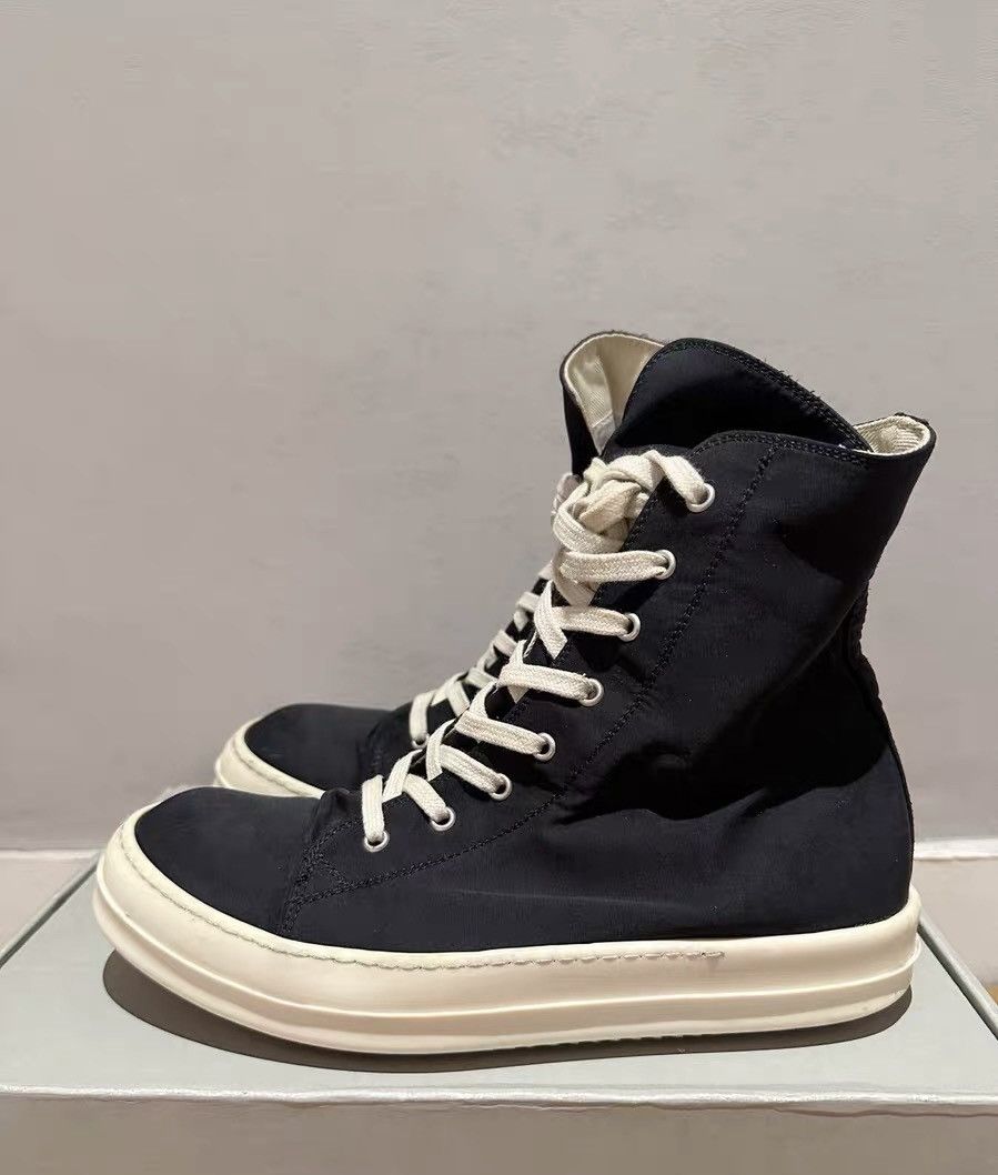Rick Owens Rick Owens DRKSHDW Black Warrior High-Top Canvas Size US 8 / EU 41 - 3 Thumbnail