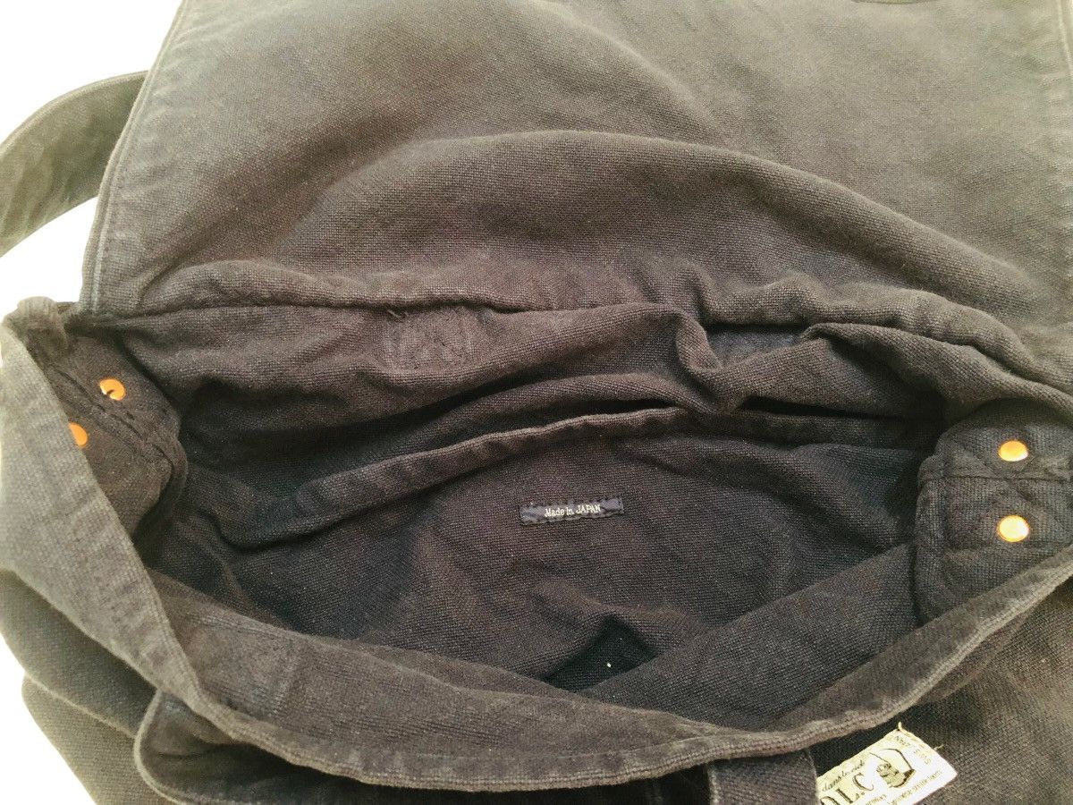 AESTHETIC 🔥 V.D.L.C INDIGO CANVAS BAG HAND MADE IN 🇯🇵