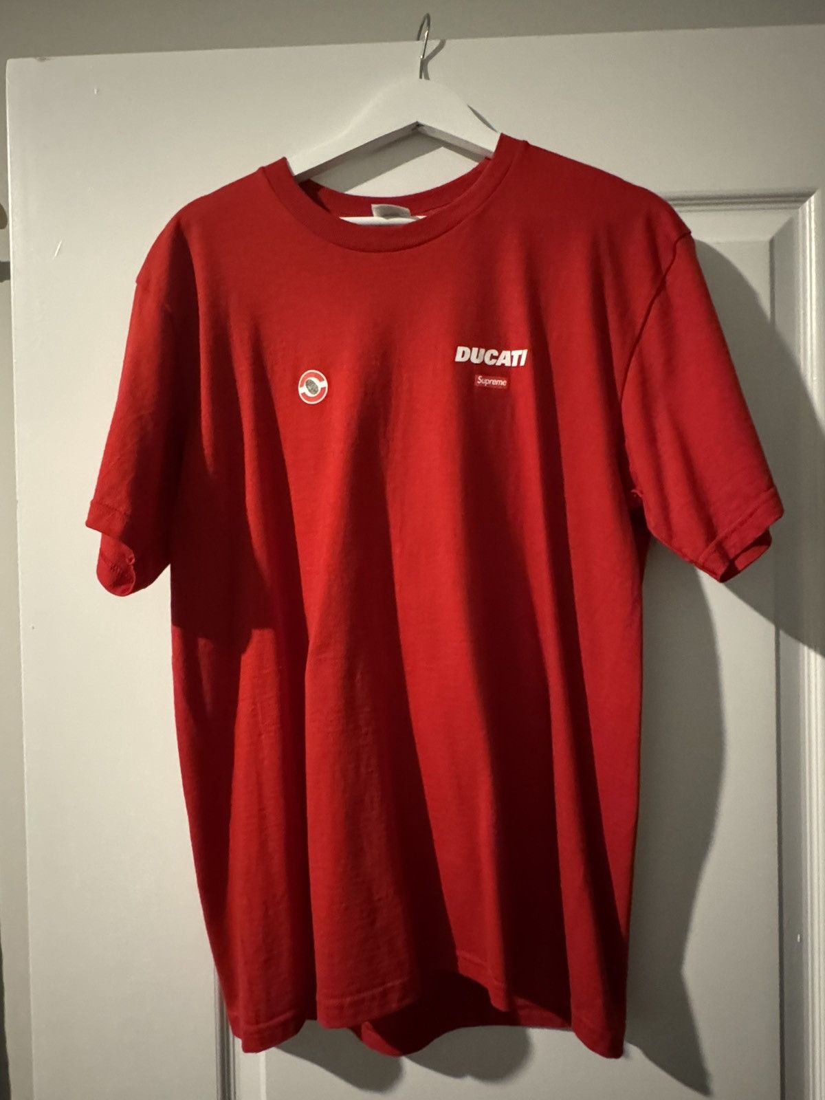 Supreme Supreme Red Ducati Shirt Size US M / EU 48-50 / 2 - 1 Thumbnail