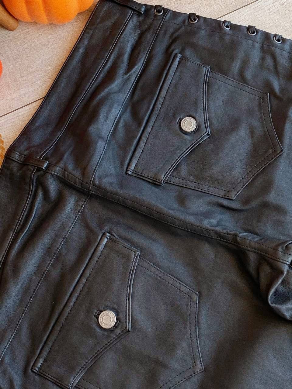 H&M × Isabel Marant Isabel Marant x H&M Black Leather Pants Size 32" / US 10 / IT 46 - 8 Thumbnail