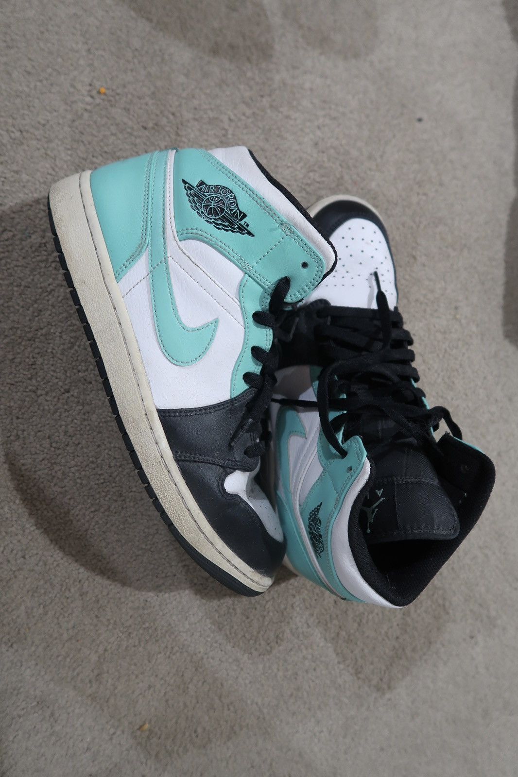 nike jordan mid 'tropical twist igloo' men's sneakers