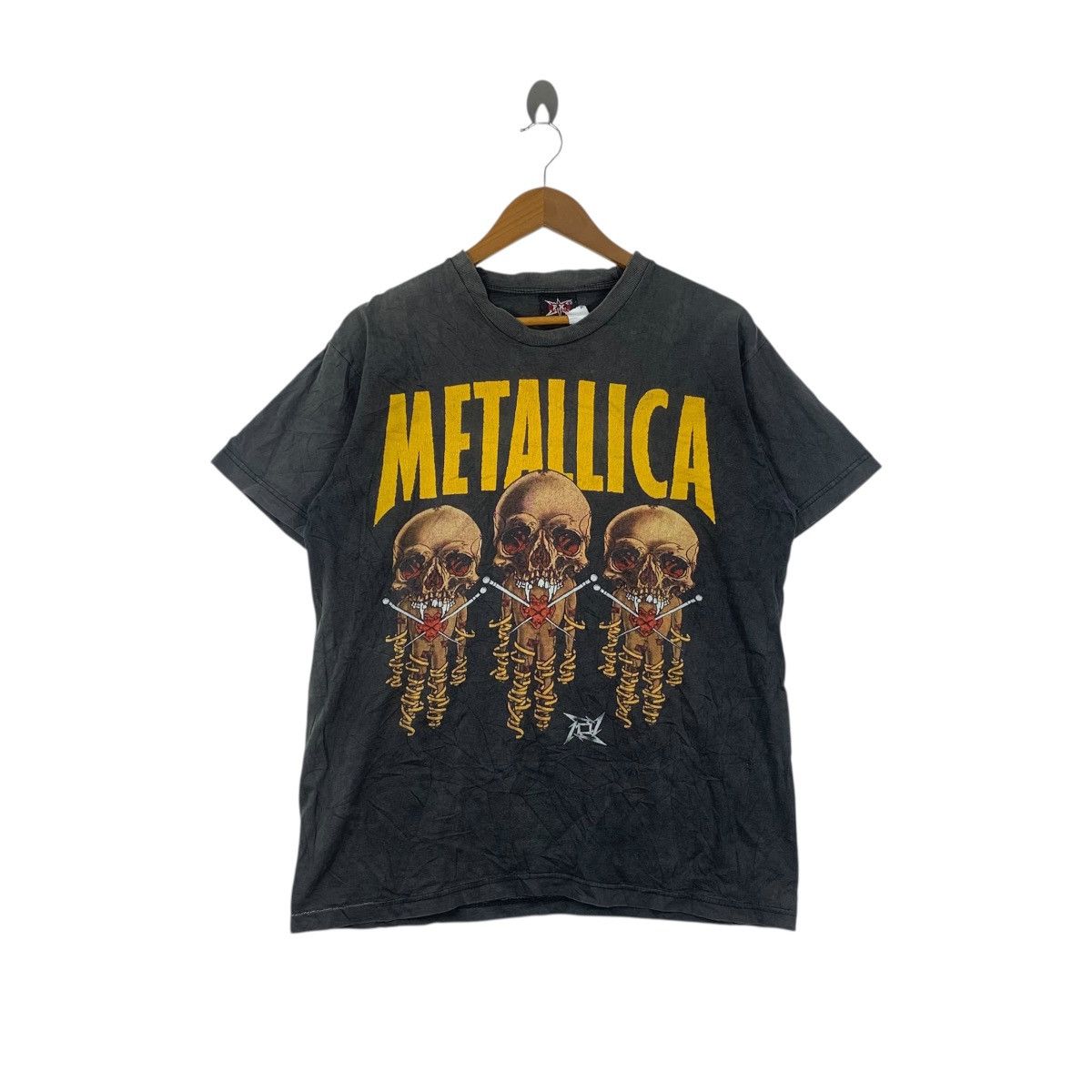 Vintage METALLICA PUSHEAD 2000 Sanitarium Tour Fixxxer Tee