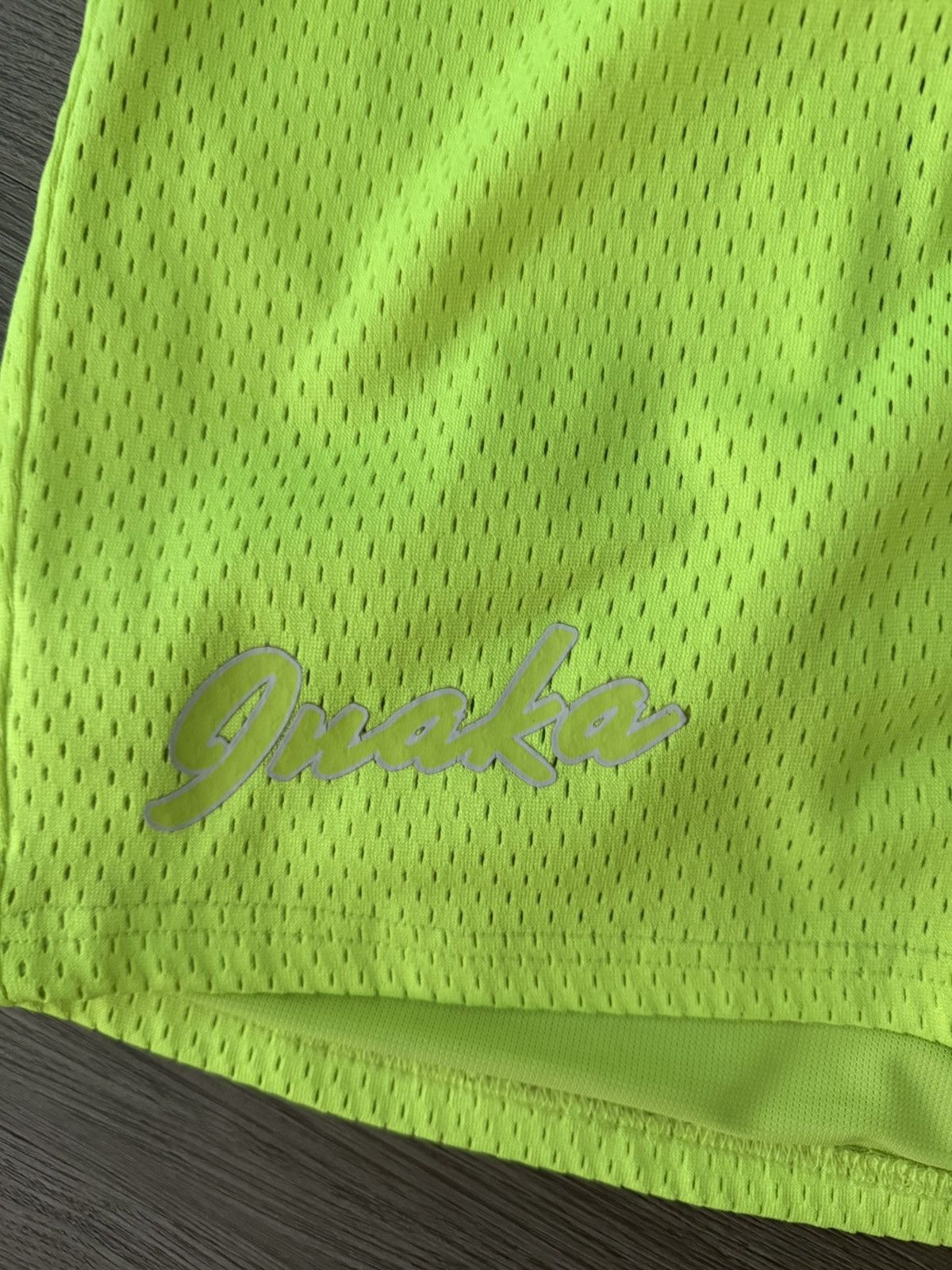 Vintage Neon Inaka Power Shorts XXL Size US 38 / EU 54 - 3 Thumbnail