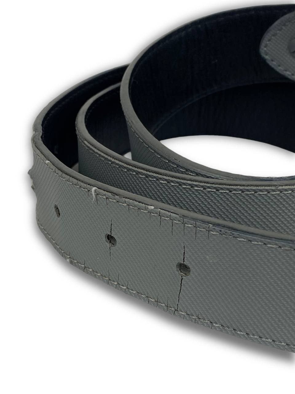 Lacoste Vintage LACOSTE Grey Belt M512 Size ONE SIZE - 7 Thumbnail