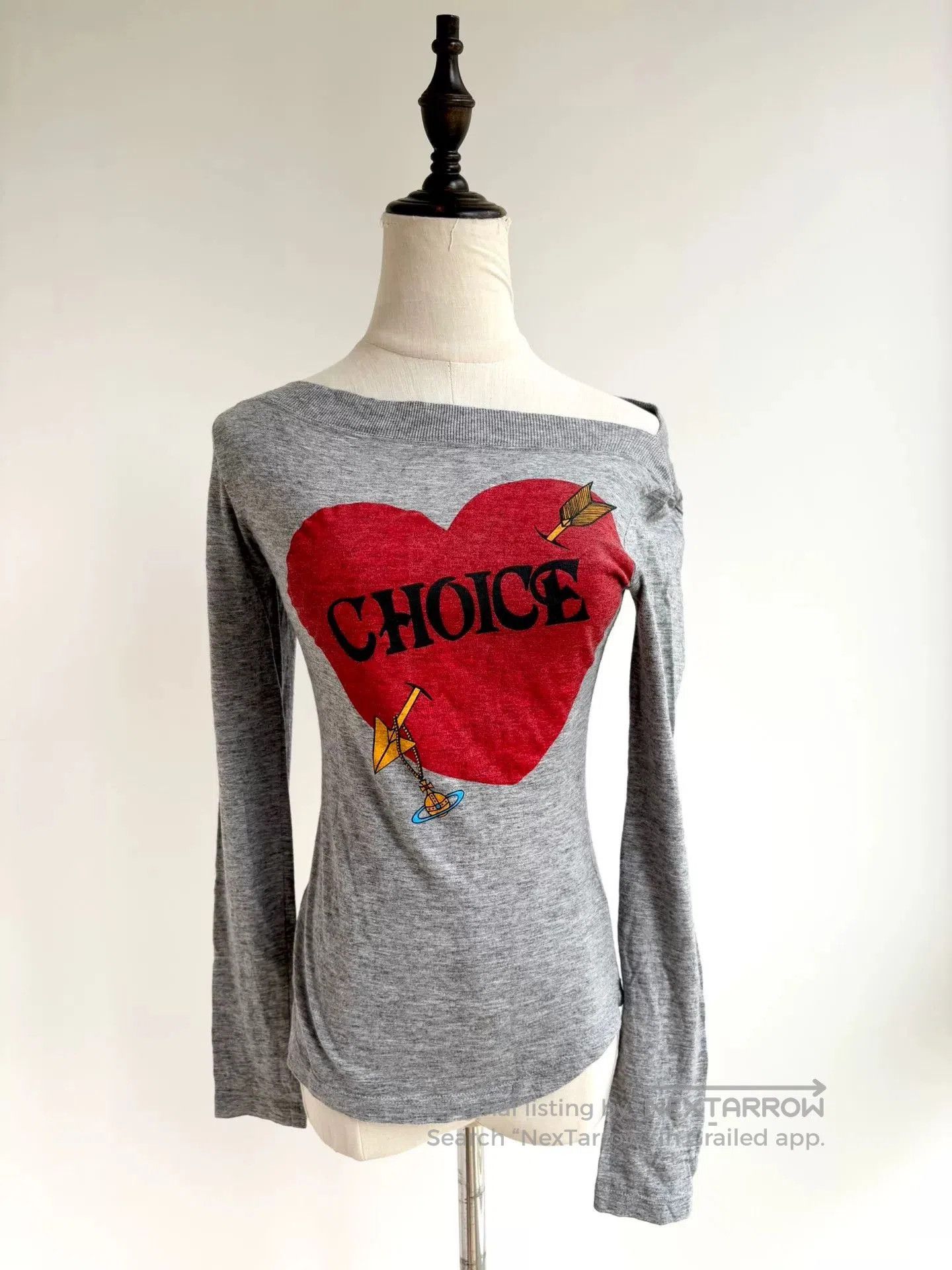 Vivienne Westwood vivienne westwood off-shoulder heart top. Size S / US 4 / IT 40 - 1 Thumbnail