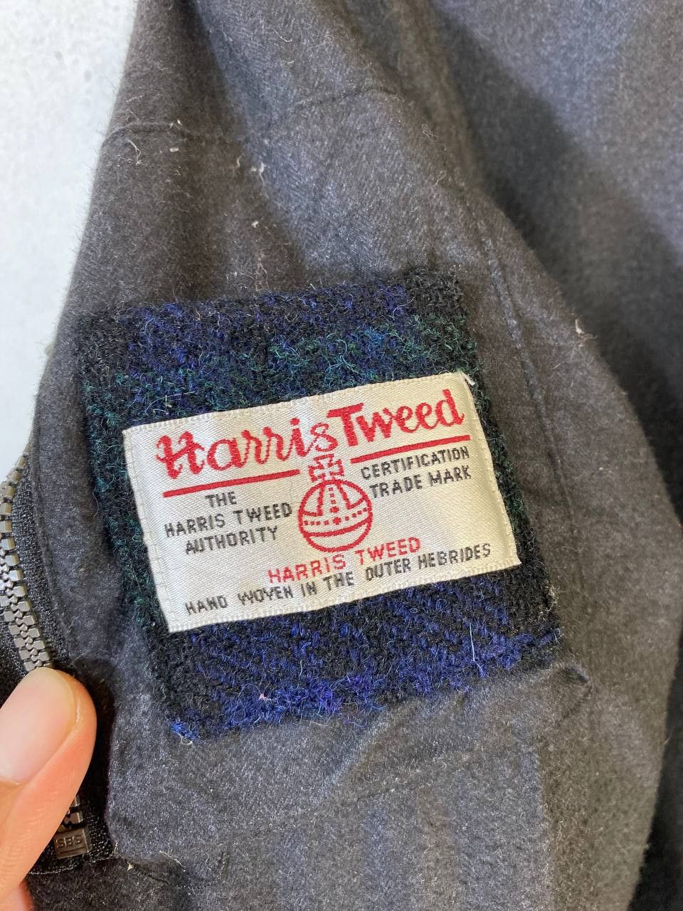 Harris Tweed harris tweed bomber jacket very nice design Size US M / EU 48-50 / 2 - 9 Thumbnail