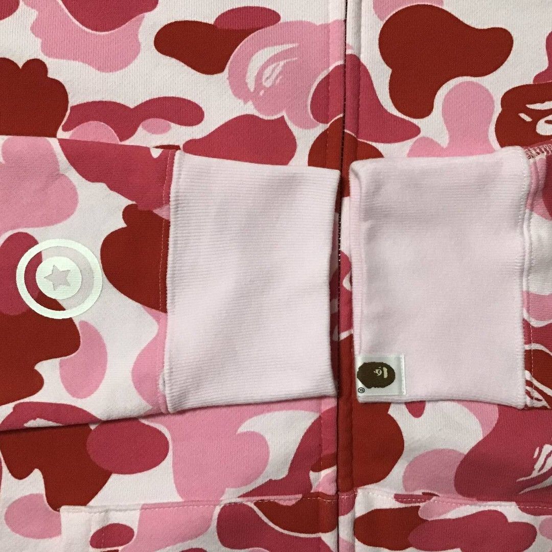 Bape BAPE ABC camo pink tiger full zip hoodie a bathing ape Size US L / EU 52-54 / 3 - 6 Thumbnail
