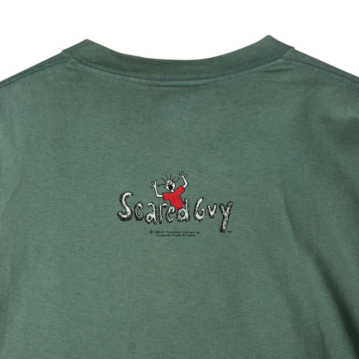Levi's SCARED GUY by Levis Vintage T-Shirt Size US L / EU 52-54 / 3 - 4 Thumbnail