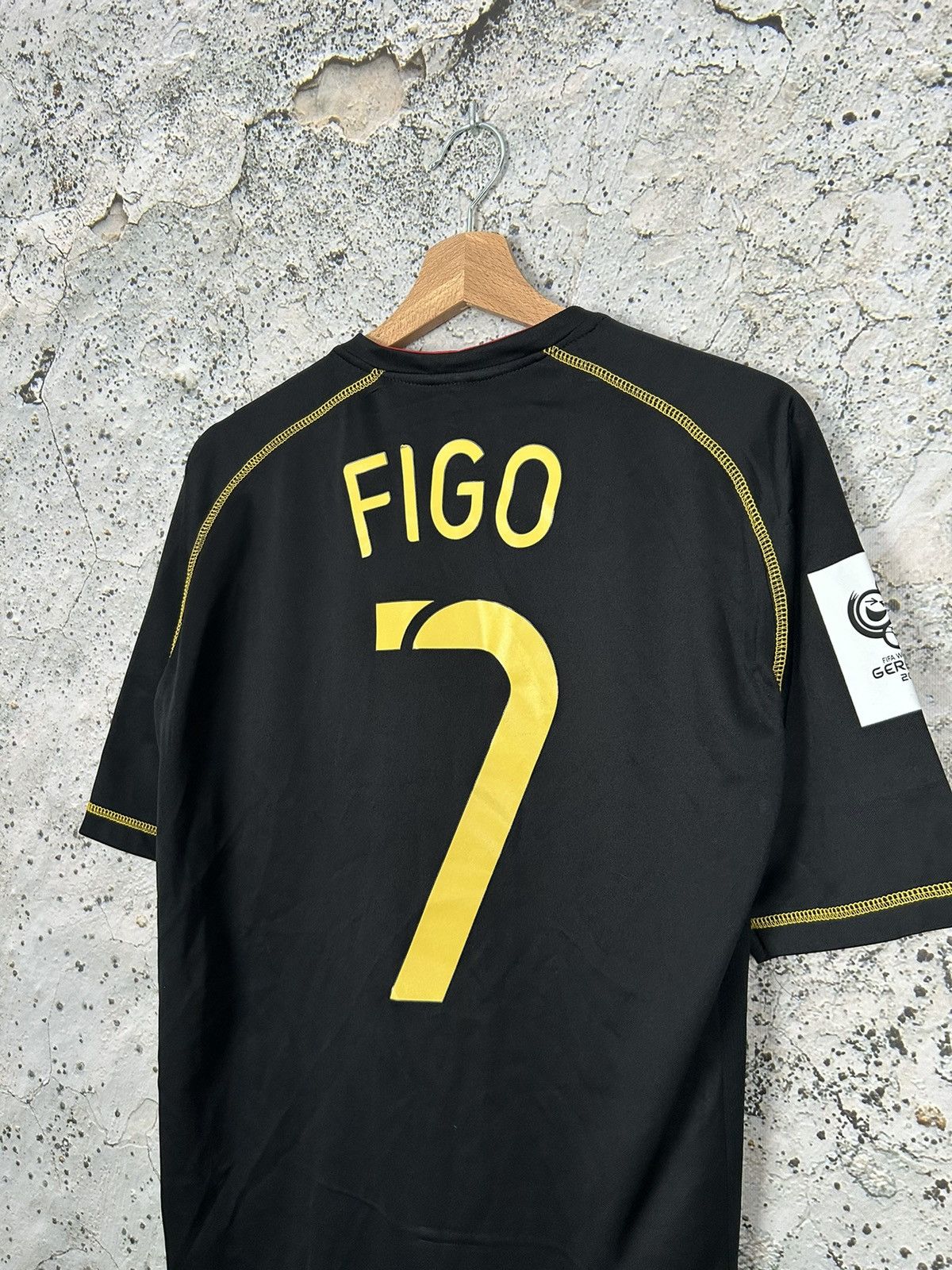 Nike Vintage #7 Figo Portugal World Cup 2006 Soccer Jersey Nike Size US XL / EU 56 / 4 - 5 Thumbnail