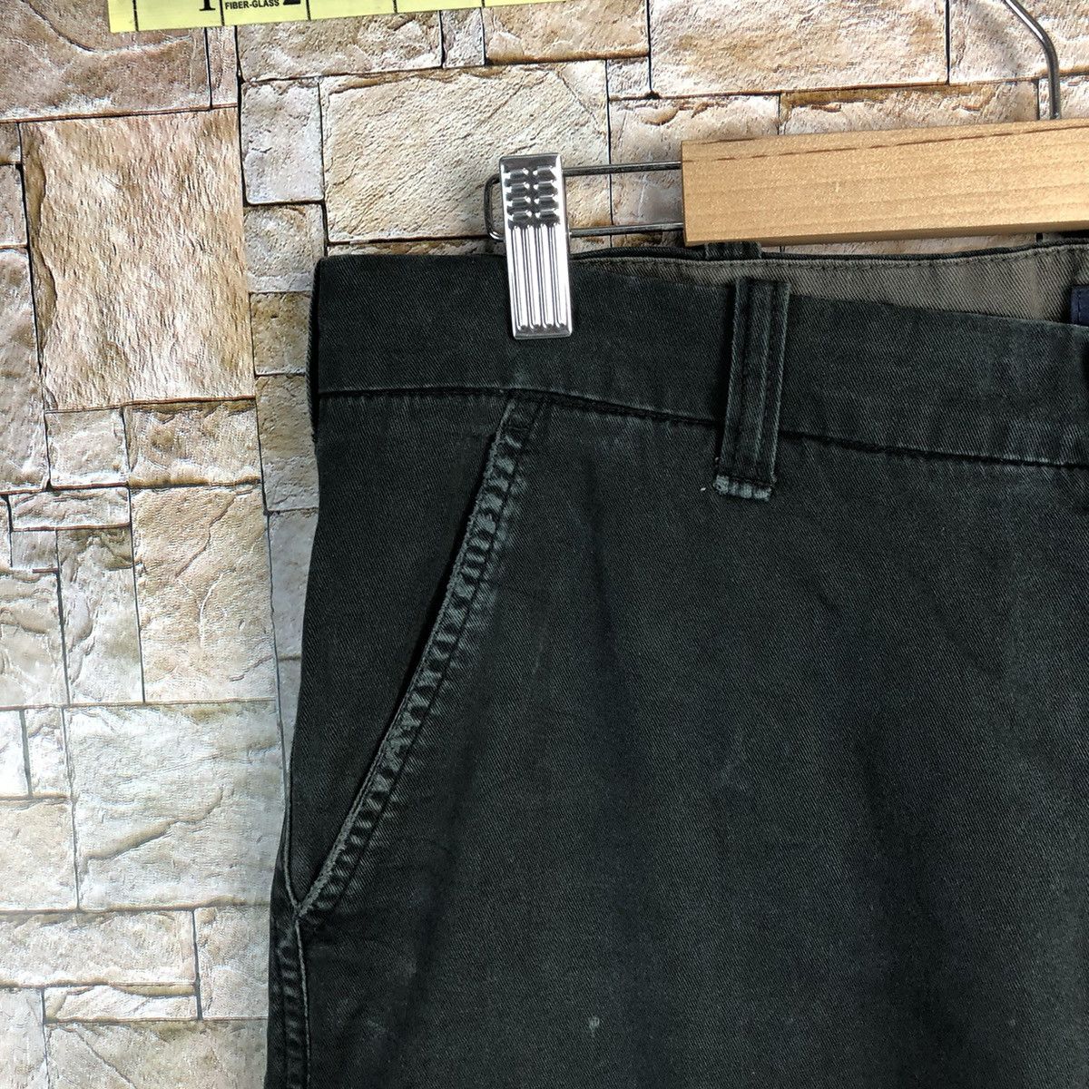 Japanese Brand Navy Produce custom patchwork Cargo Multipocket Pants #A139 Size US 34 / EU 50 - 8 Thumbnail