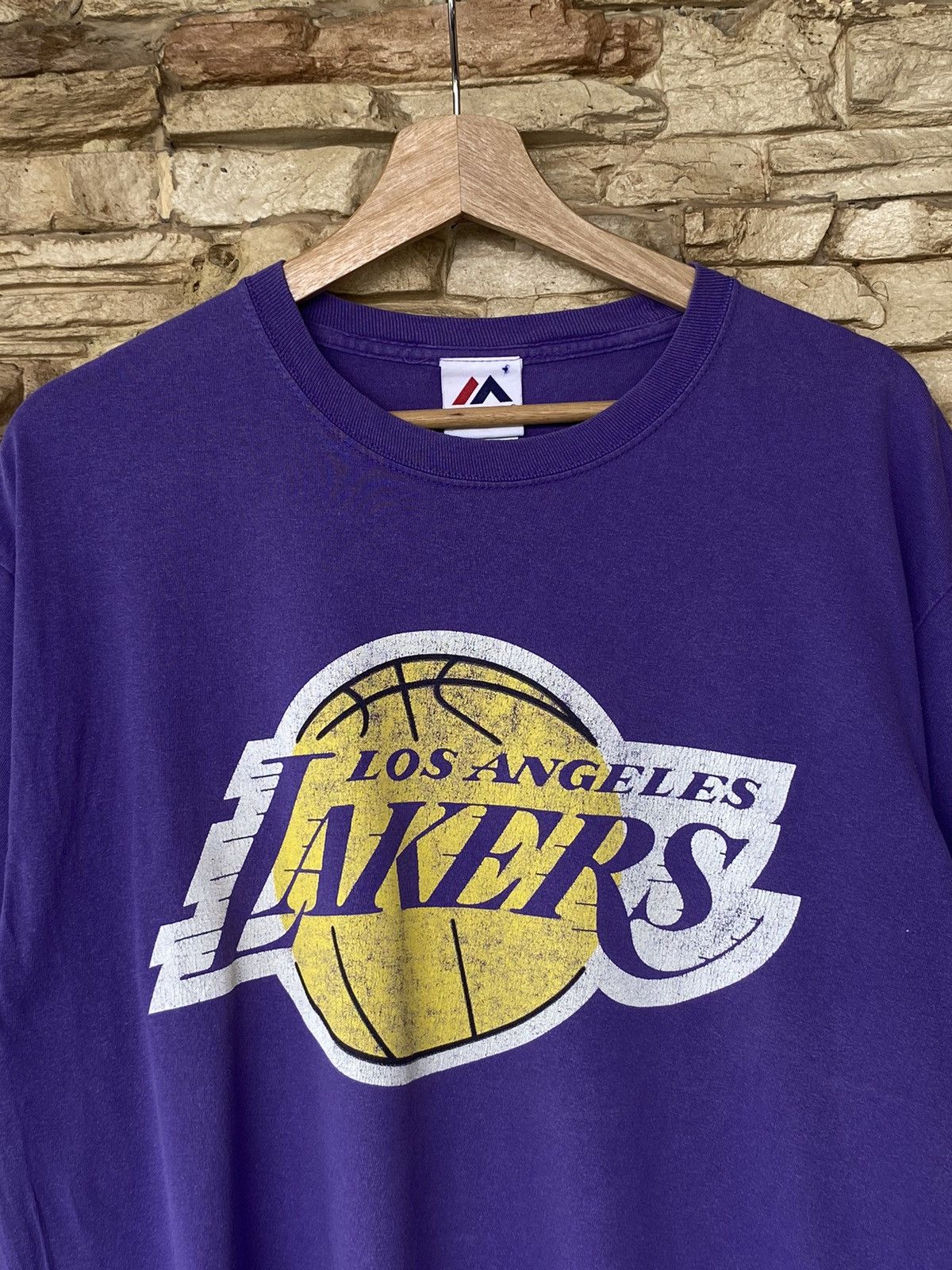 Vintage Vintage NBA Lakers Los Angeles Tees Size US L / EU 52-54 / 3 - 2 Thumbnail