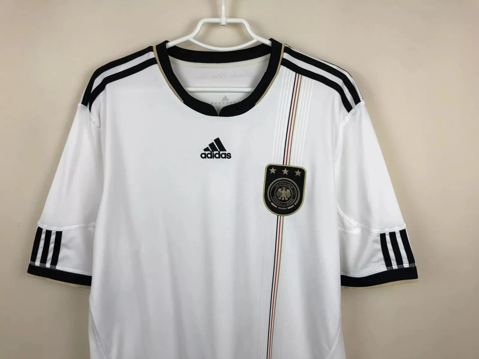 Adidas GERMANY NATIONAL 2010/2012 HOME FOOTBALL JERSEY SOCCER SHIRT Size US XL / EU 56 / 4 - 3 Thumbnail
