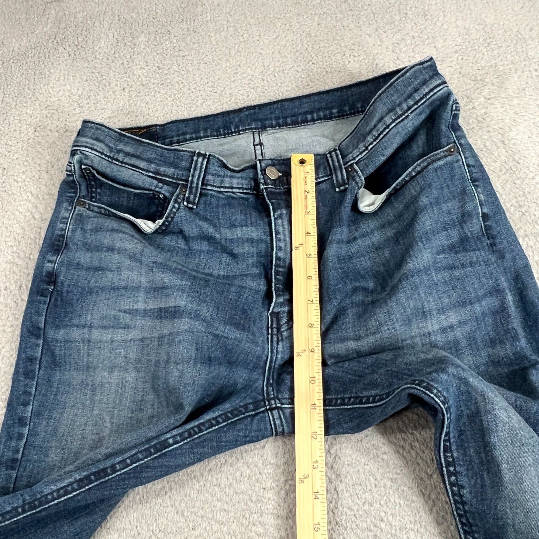 Levi's Levi's 541 Jeans Men’s 36x34 Dark Wash Athletic Tapered Fit 5-Pocket Denim Jeans Size US 36 / EU 52 - 4 Thumbnail
