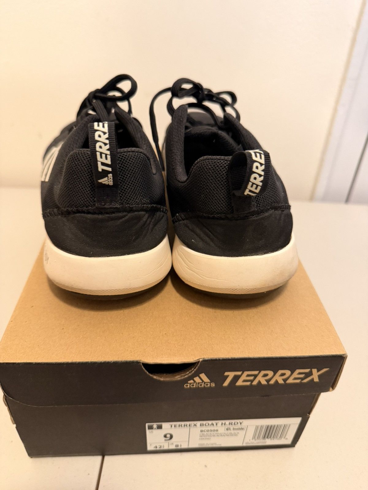Adidas Adidas Terrex Boat S.rdy Water Shoe Black size 9 Men Size US 9 / EU 42 - 4 Thumbnail