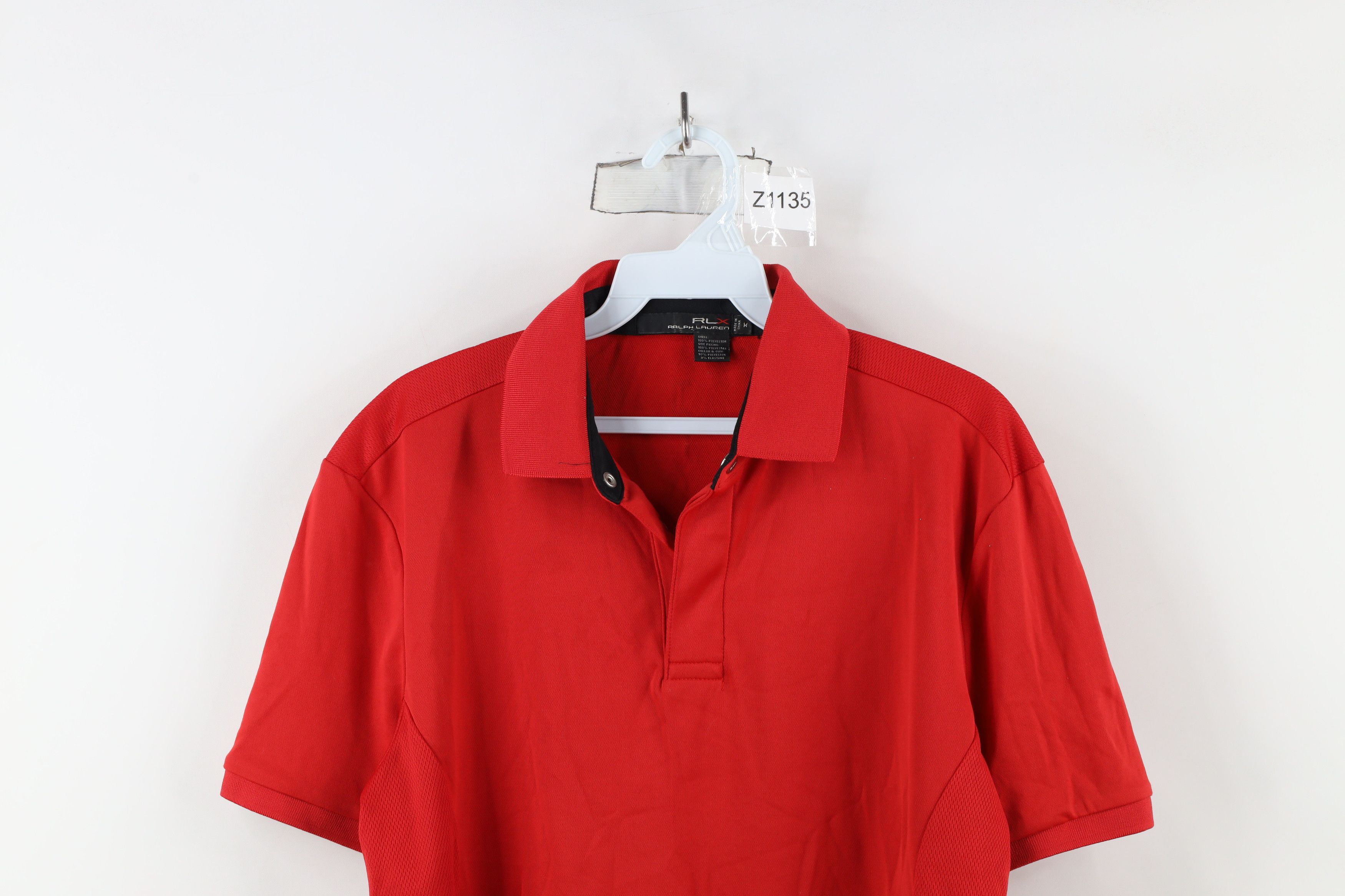 Ralph Lauren × Vintage Ralph Lauren RLX Spell Out Knit Tech Golfing Polo Shirt Size US M / EU 48-50 / 2 - 2 Thumbnail