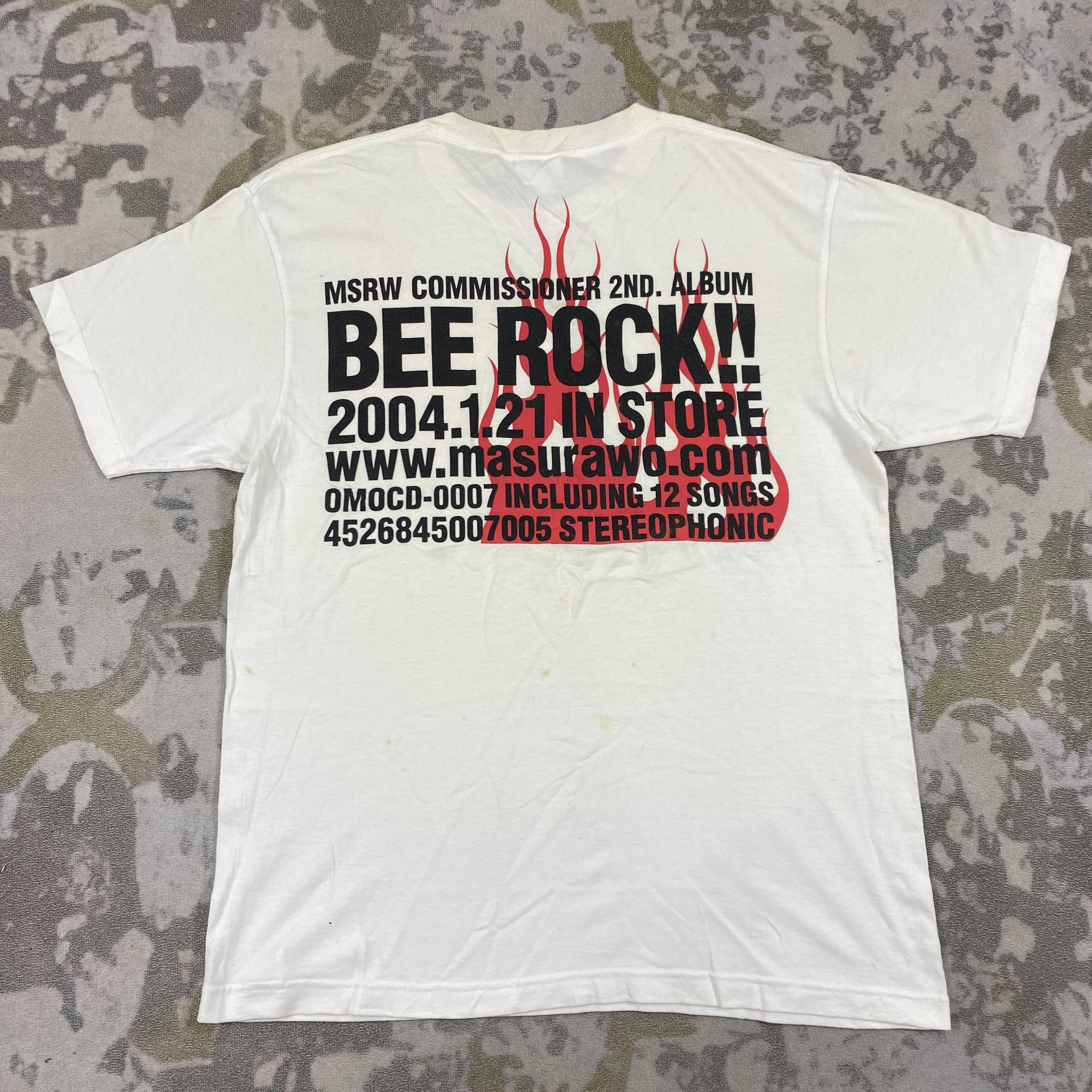 Band Tees Vintage Stereophonic 2nd Album BEE ROCK T Shirt -B050 Size US L / EU 52-54 / 3 - 1 Thumbnail