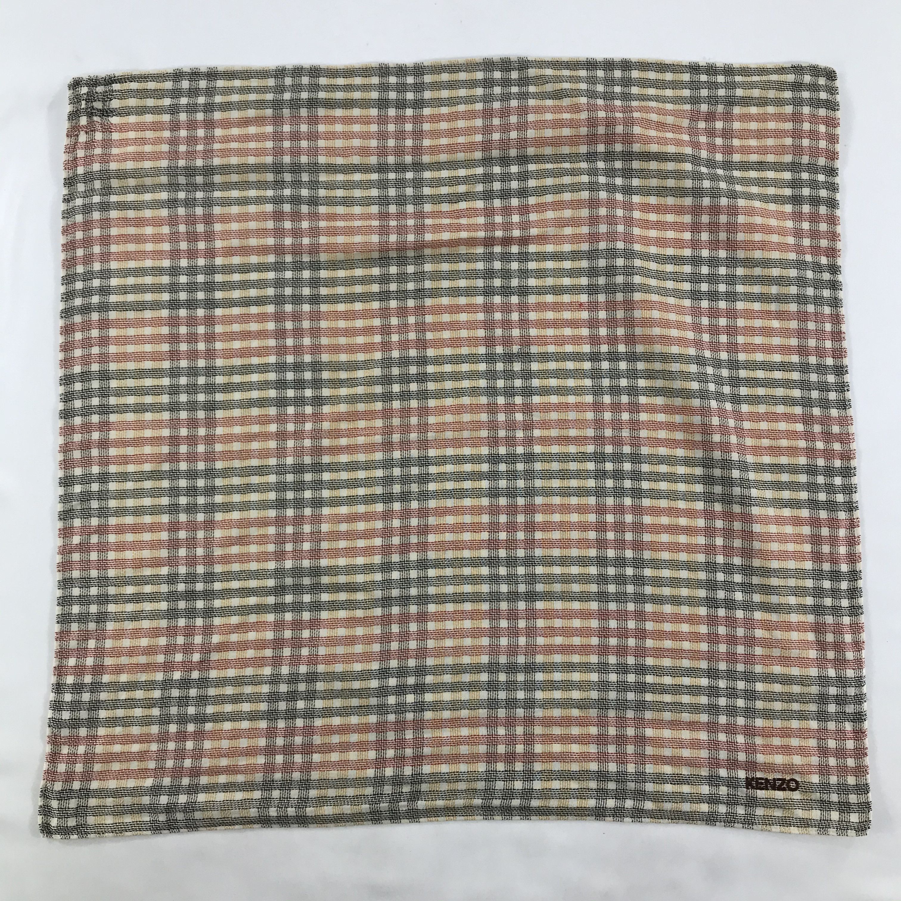 Kenzo × Vintage Kenzo Bandana / Handkerchief / Neckerchief - S1718 Size ONE SIZE - 1 Thumbnail