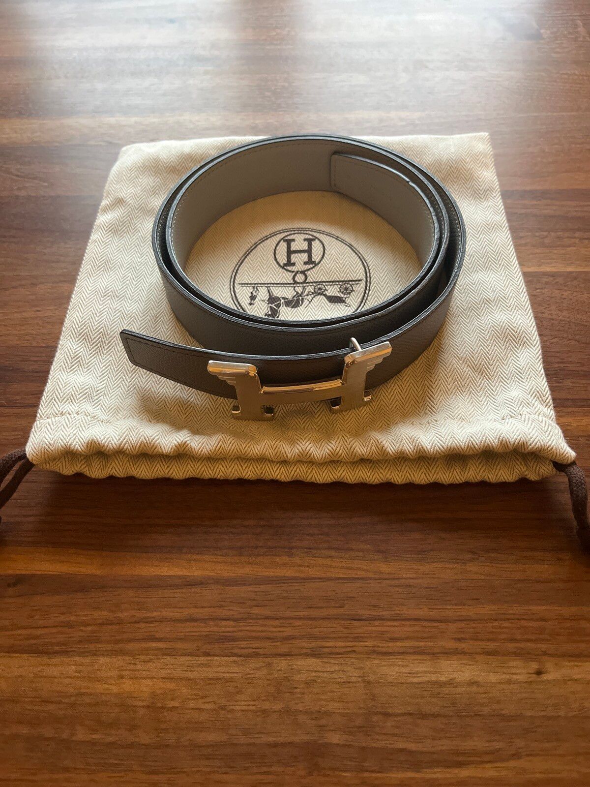 image of Hermes Limited Edition Belt in Mix, Men's (Size 36)