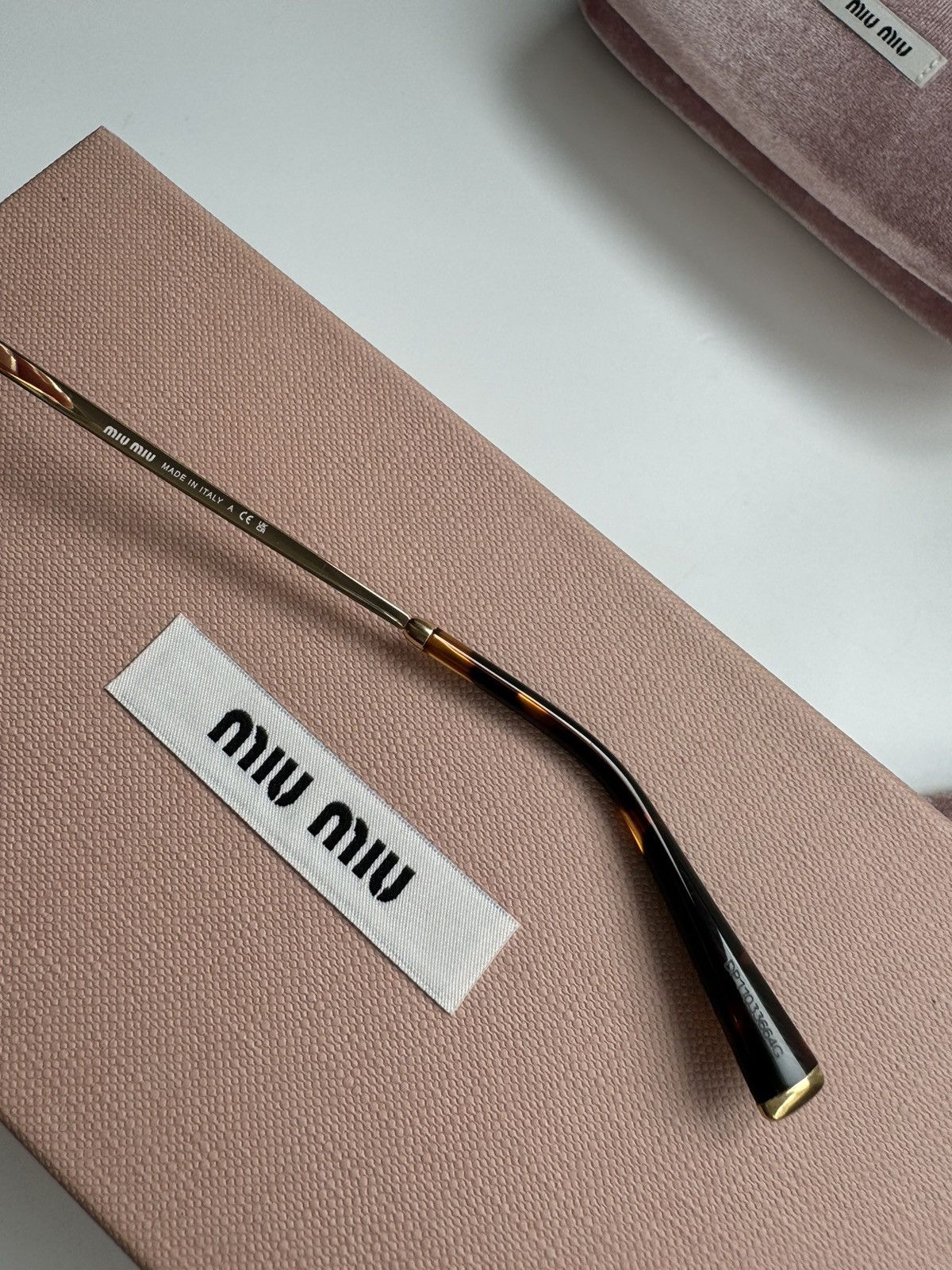 Miu Miu × Vintage NEW Miu Miu sunglasses SMU 56ZS 5AK-09Z Size ONE SIZE - 9 Thumbnail