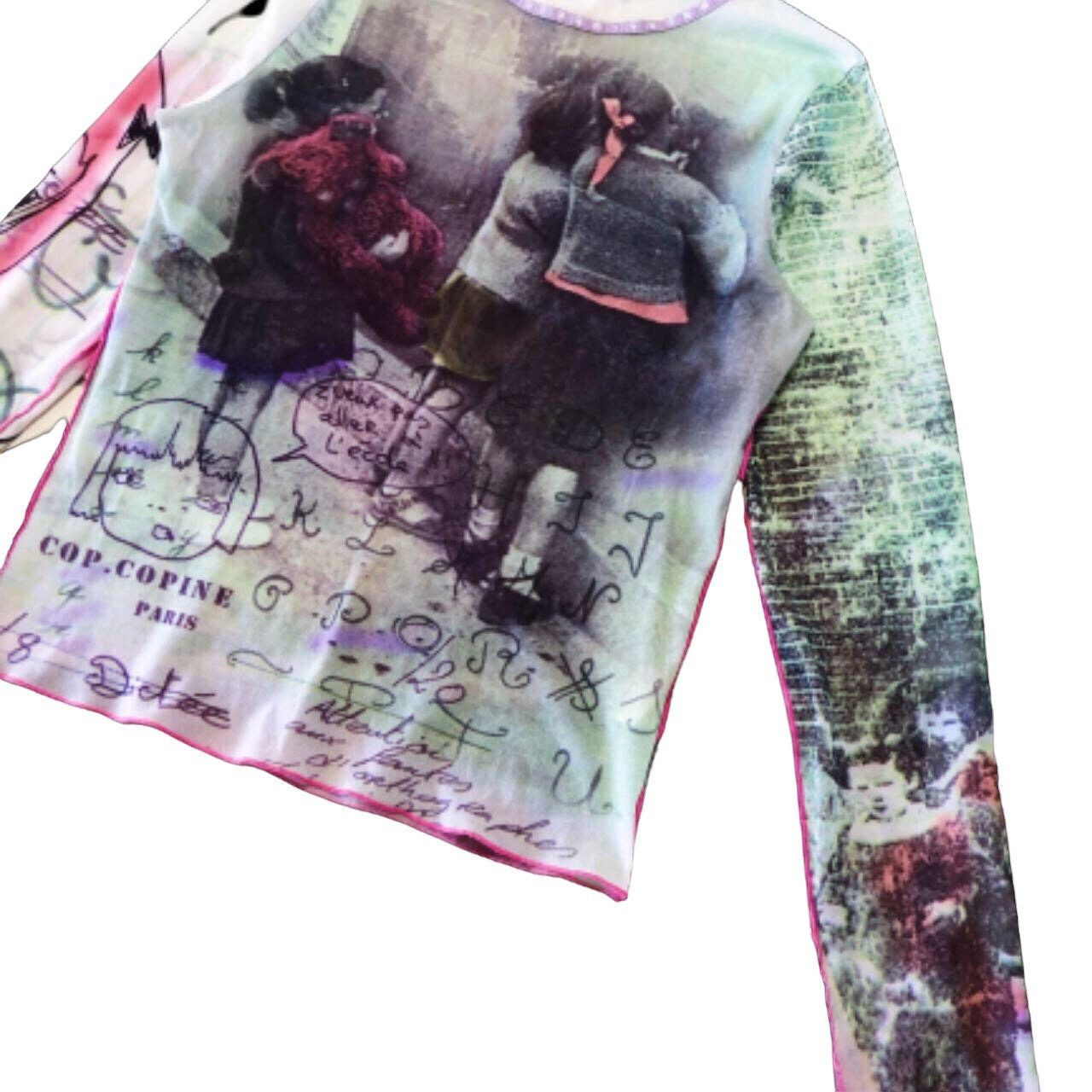 Cop Copine The Cop Copine Kids Drawing Mesh Top Size ONE SIZE - 2 Thumbnail