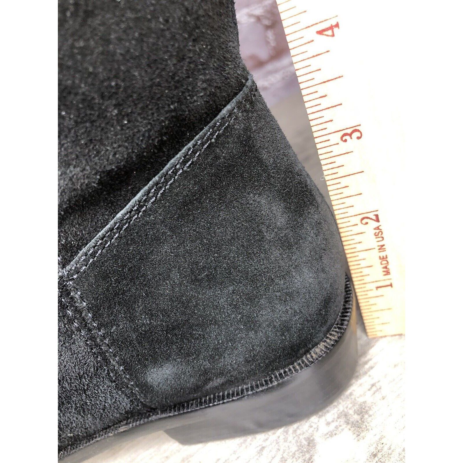 Rebecca Minkoff Rebecca Minkoff Black Suede Pull On Ankle Boots Heel Booties Size US 6 / IT 36 - 10 Thumbnail
