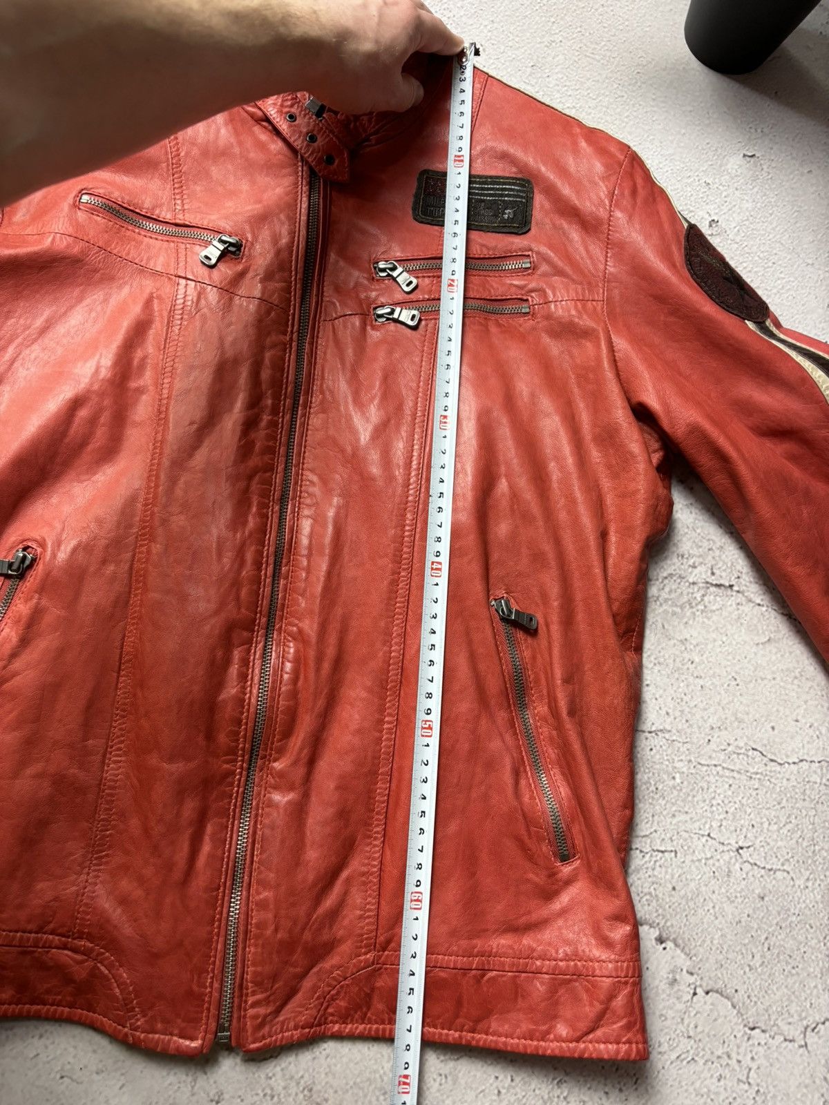 Genuine Leather MILESTONE real Leather jacket in lamb Nappa eu 52 us L Size US L / EU 52-54 / 3 - 4 Thumbnail