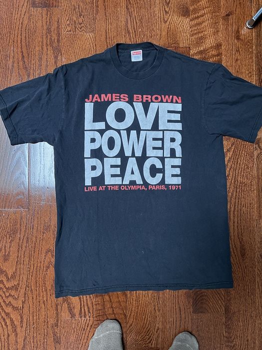 Supreme SUPREME - James Brown | LOVE POWER PEACE | Grailed