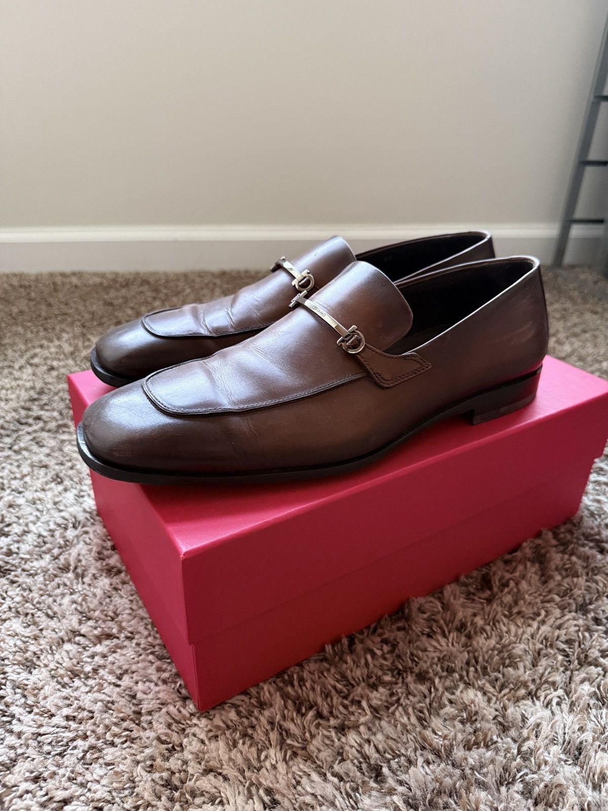 Salvatore Ferragamo $850 FERRAGAMO - Gray Suede  display picture 2