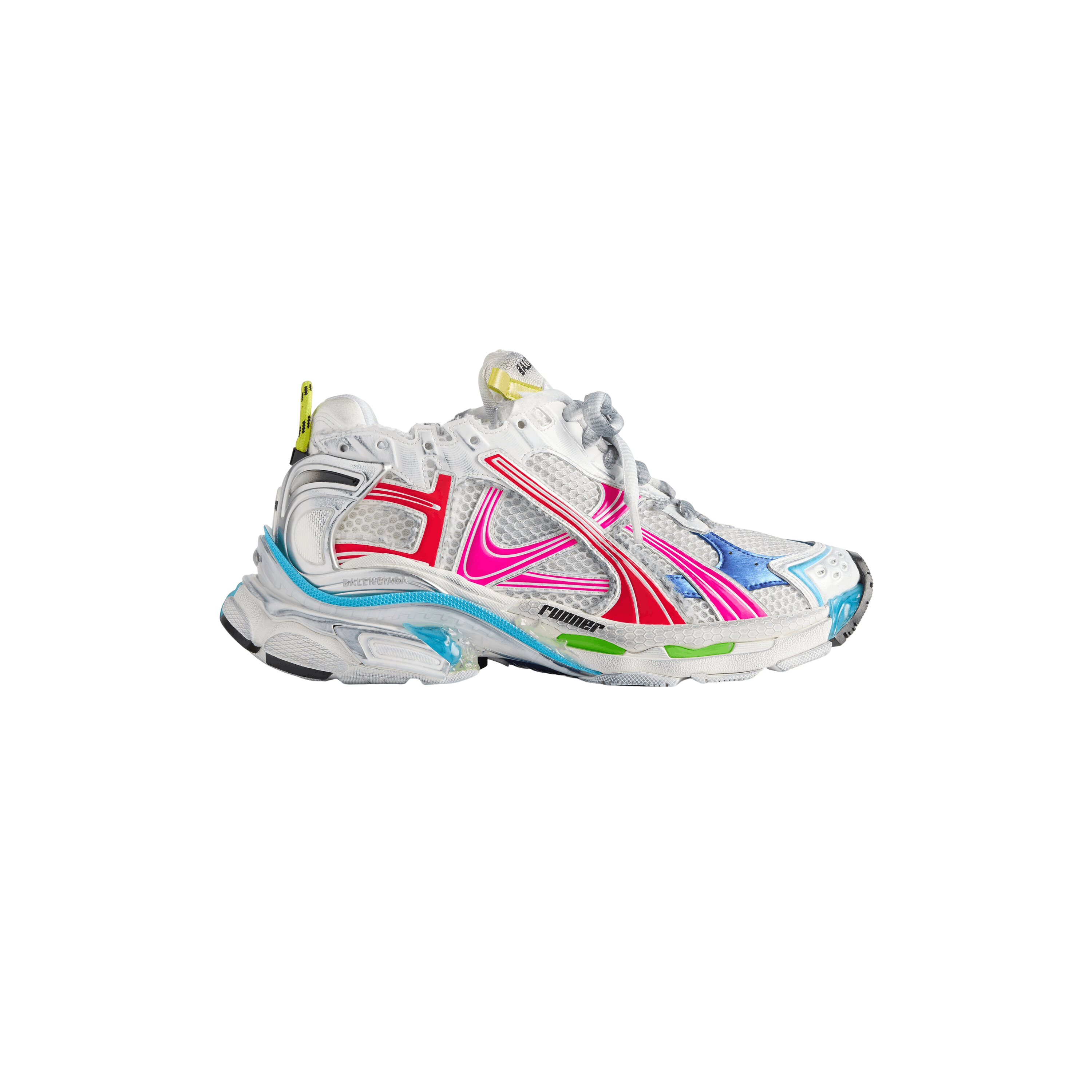 Balenciaga Balenciaga Runner Multicolor Sneakers New Size US 7 / IT 37 - 1 Thumbnail