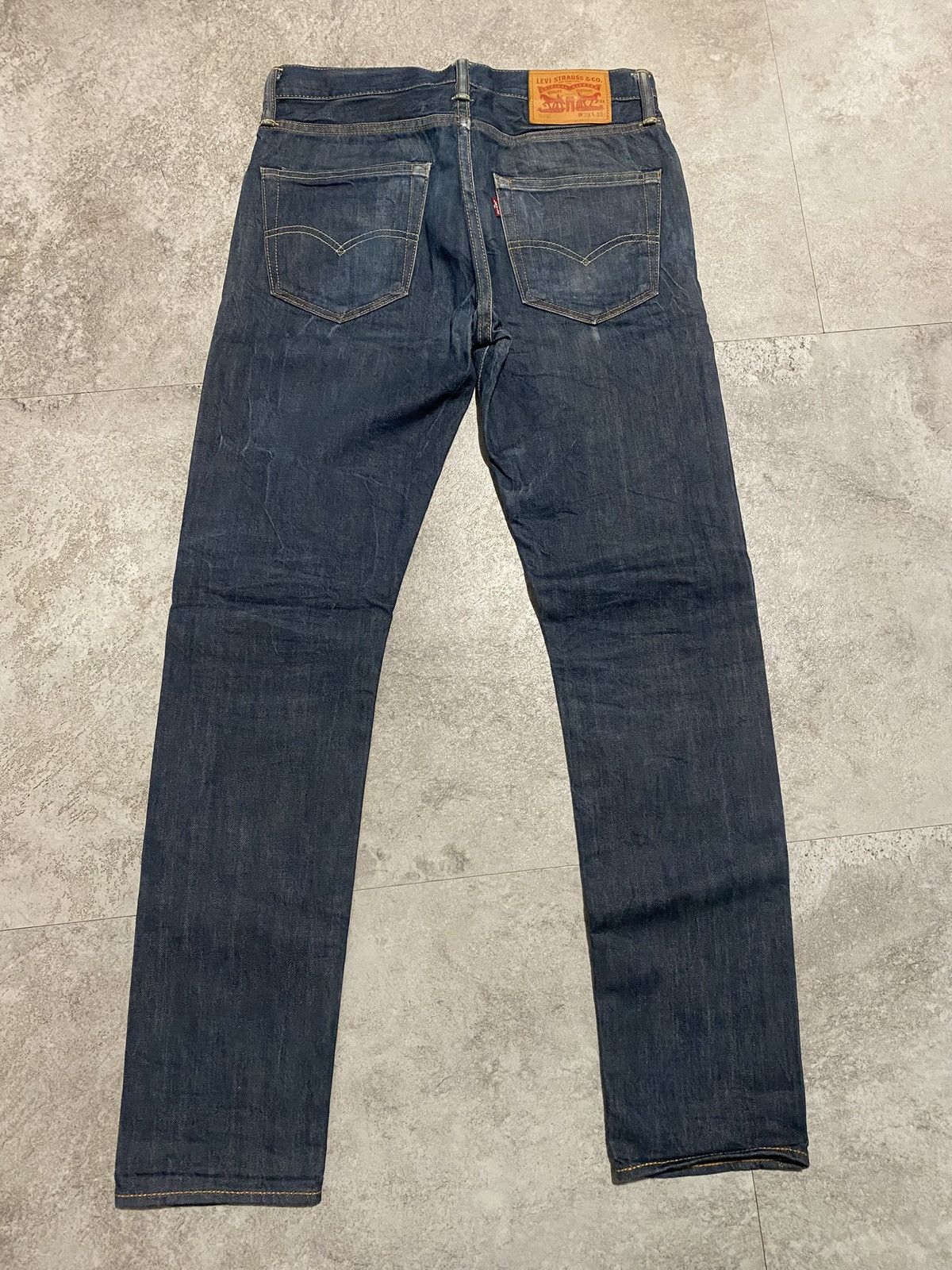 Levi's Levi’s 508 selvedge denim Japan blue navy green dark big E Size US 28 / EU 44 - 9 Thumbnail