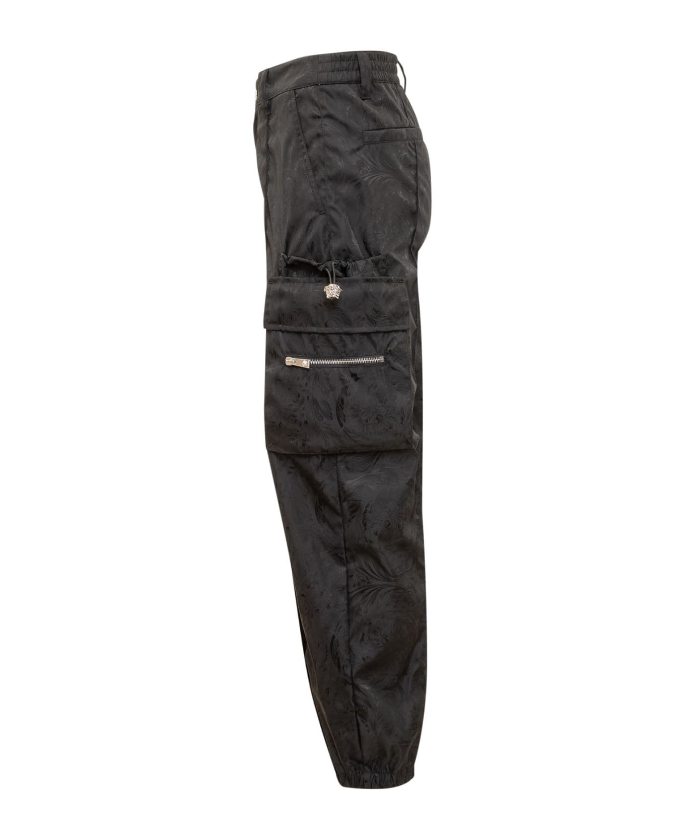 Versace o1y0425 Cargo Pant in Black Size US 30 / EU 46 - 3 Thumbnail