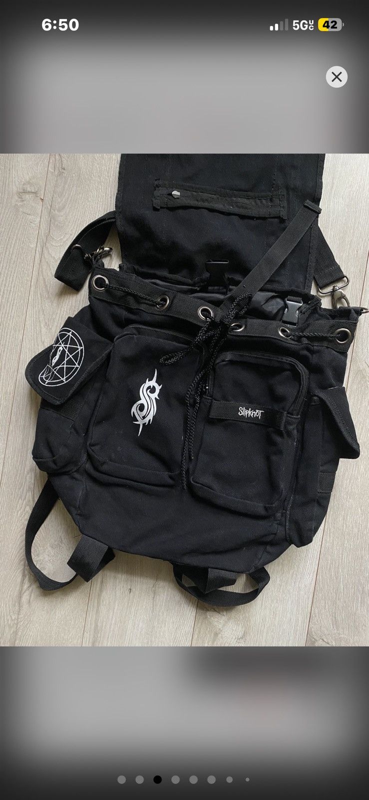 Slipknot WTB SLIPKNOT MESSENGER BAG Size ONE SIZE - 3 Thumbnail