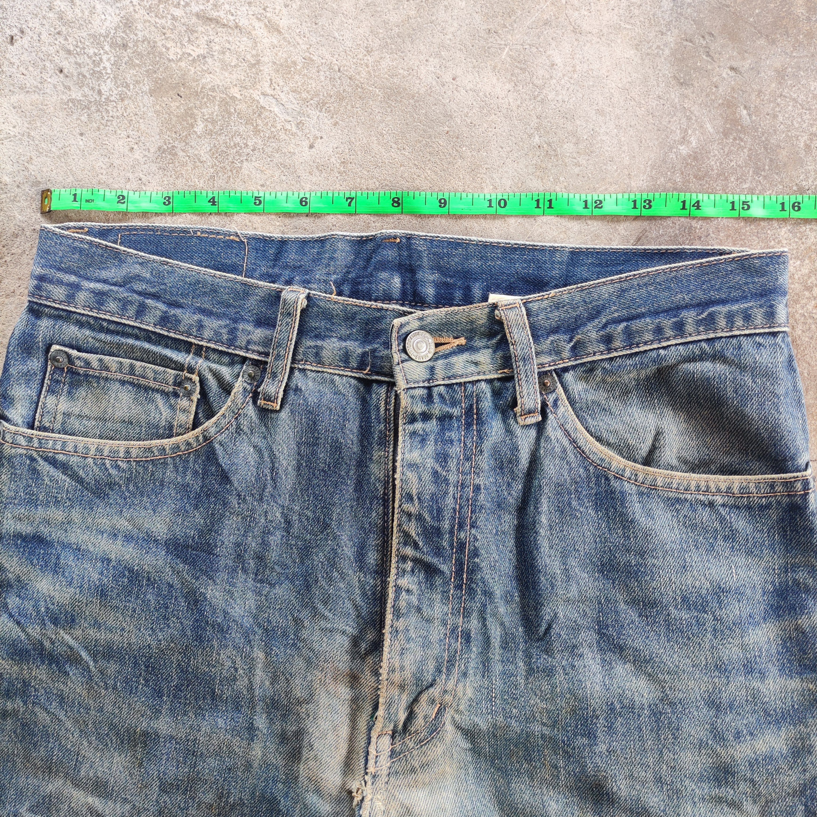 Japanese Brand Vintage Japanese Brand Real Jeans Faded Pants Size US 32 / EU 48 - 4 Thumbnail