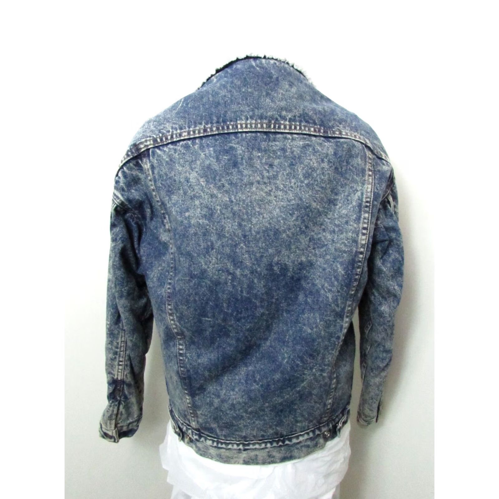 Levi's VINTAGE Levi's San Francisco Sherpa Denim Trucker Jacket USA Sz Small Size US S / EU 44-46 / 1 - 7 Thumbnail