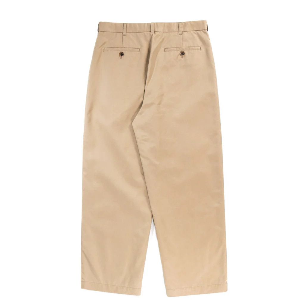 Comme des Garcons Homme [S] Wide Chino Pants in Beige (AD2020) Size US 30 / EU 46 - 10 Thumbnail