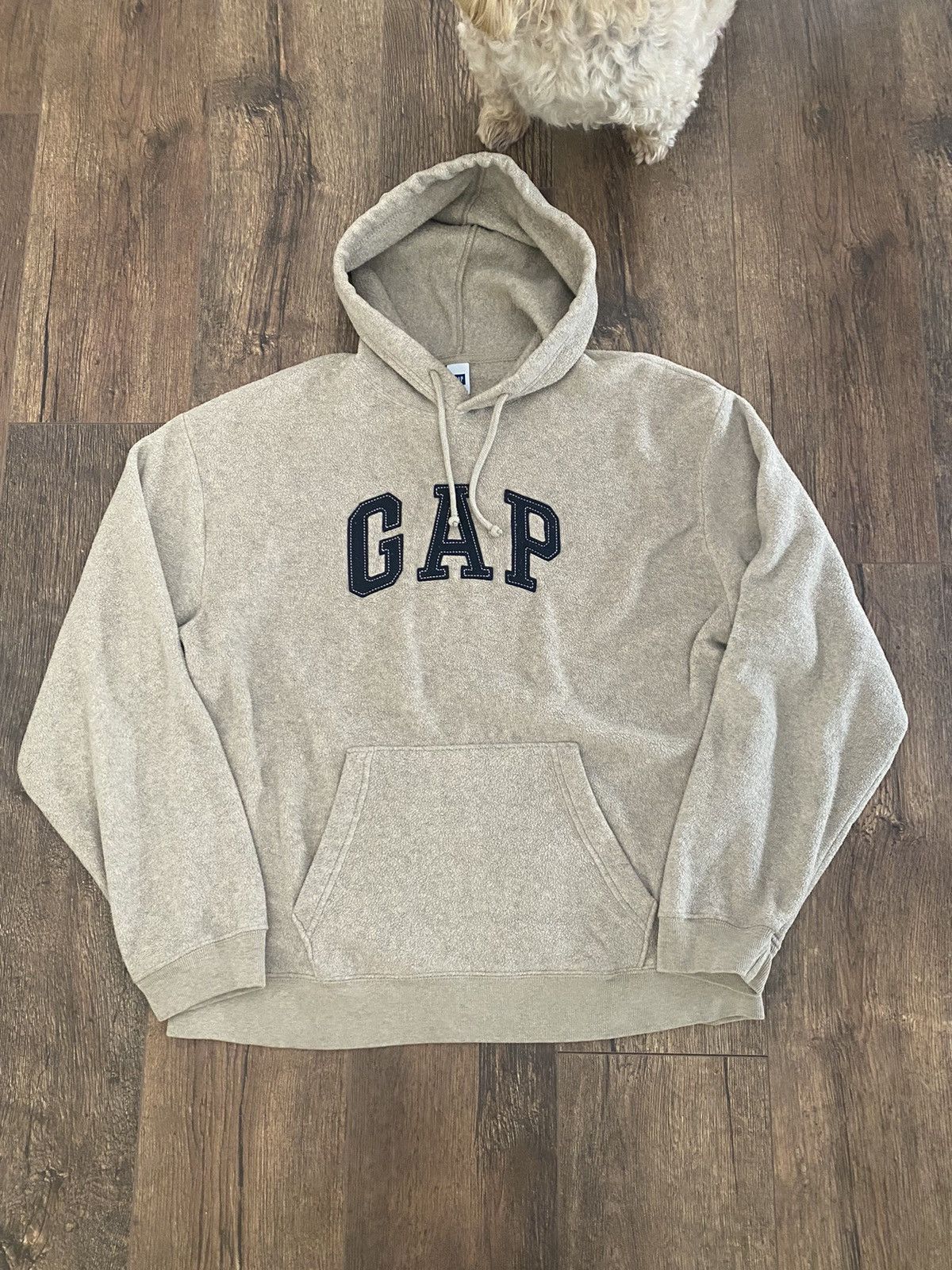 Gap Tan gap fleece hoodie Size US L / EU 52-54 / 3 - 1 Thumbnail