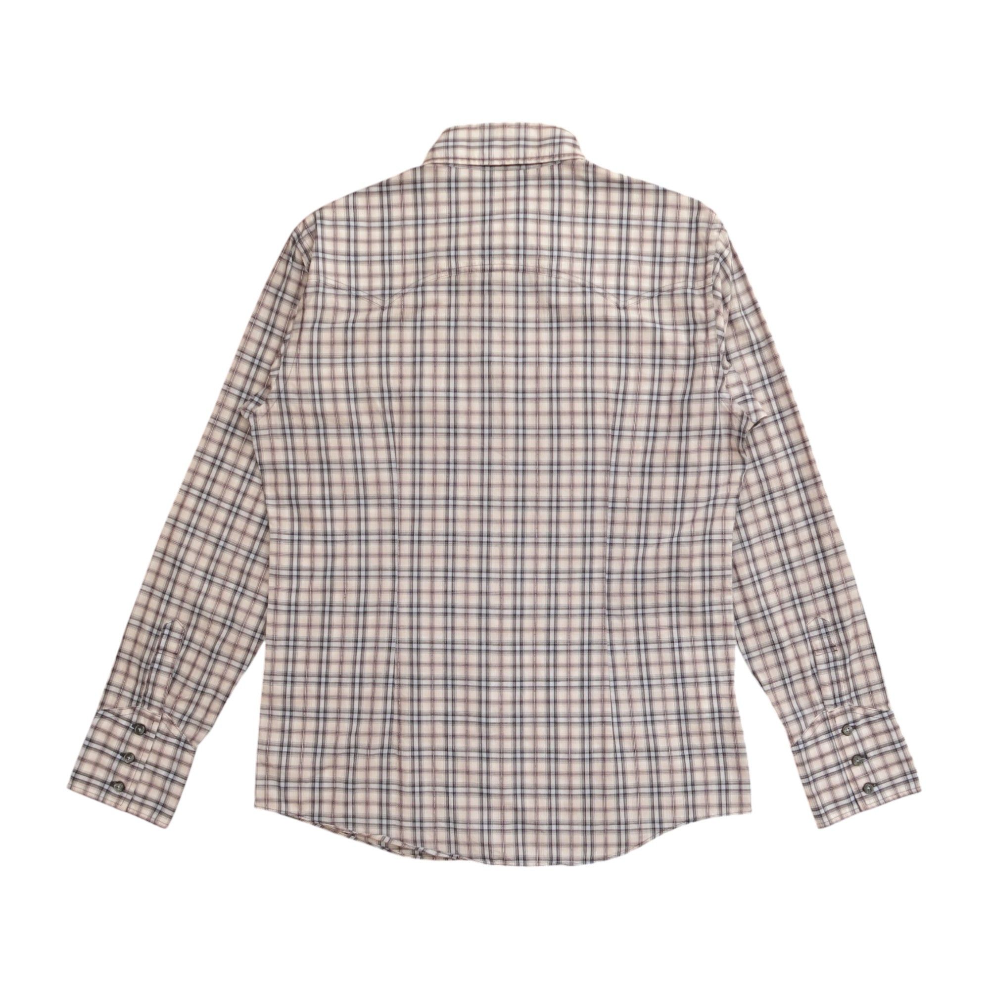 Burberry Vintage Burberry Black Label Luxury Plaid Western Shirt Size US S / EU 44-46 / 1 - 2 Thumbnail