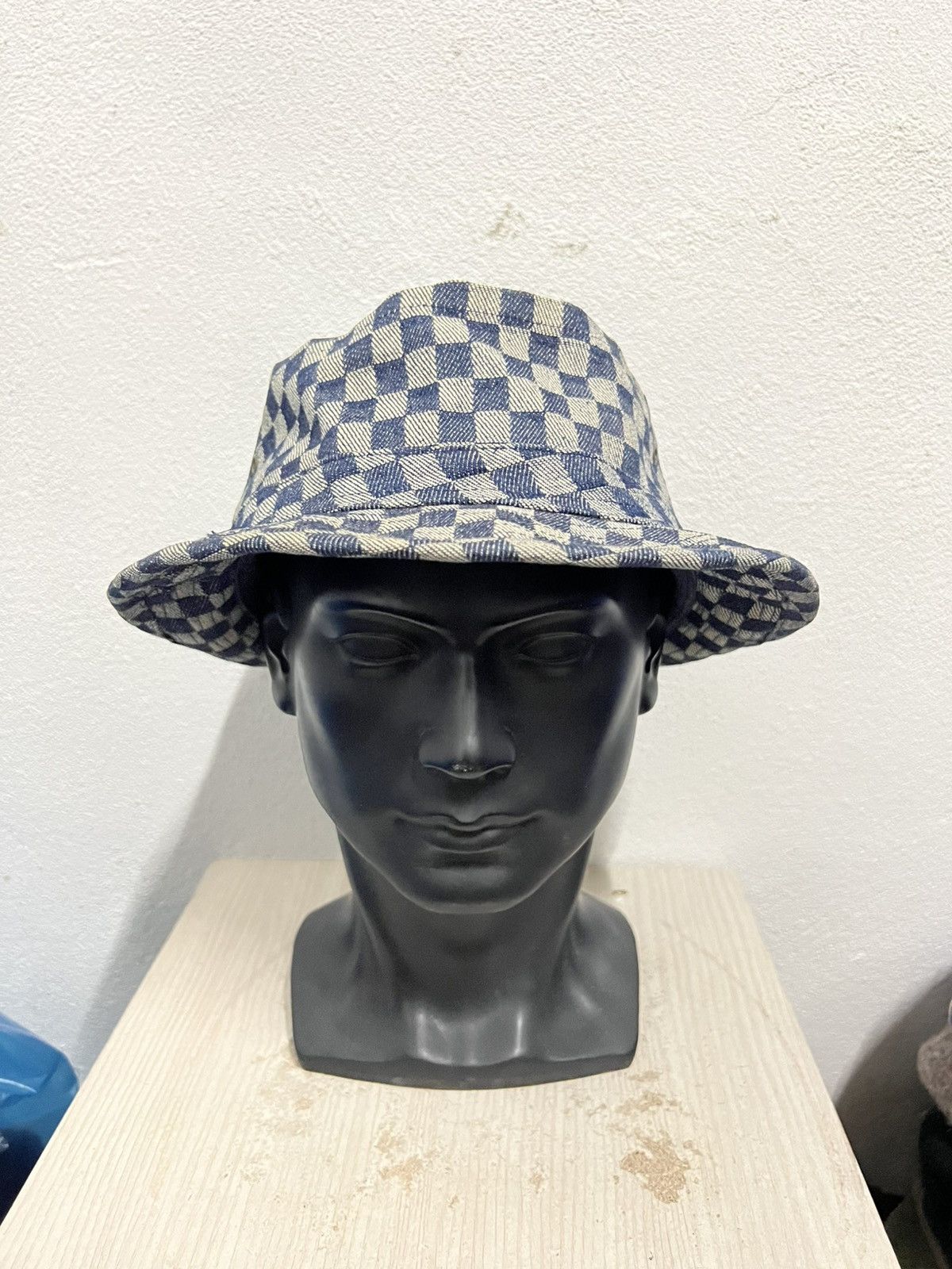 Vintage Vintage Plaid tartan Bucket Hat Size ONE SIZE - 2 Thumbnail