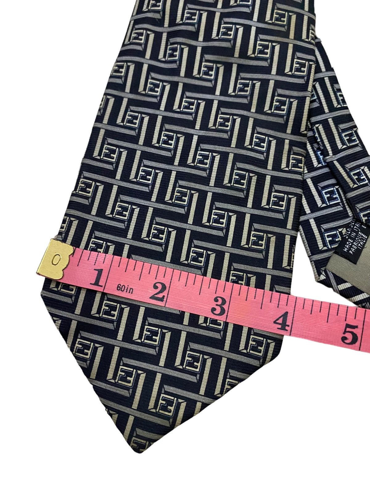 Fendi Fendi Monogram Ties Size ONE SIZE - 8 Thumbnail